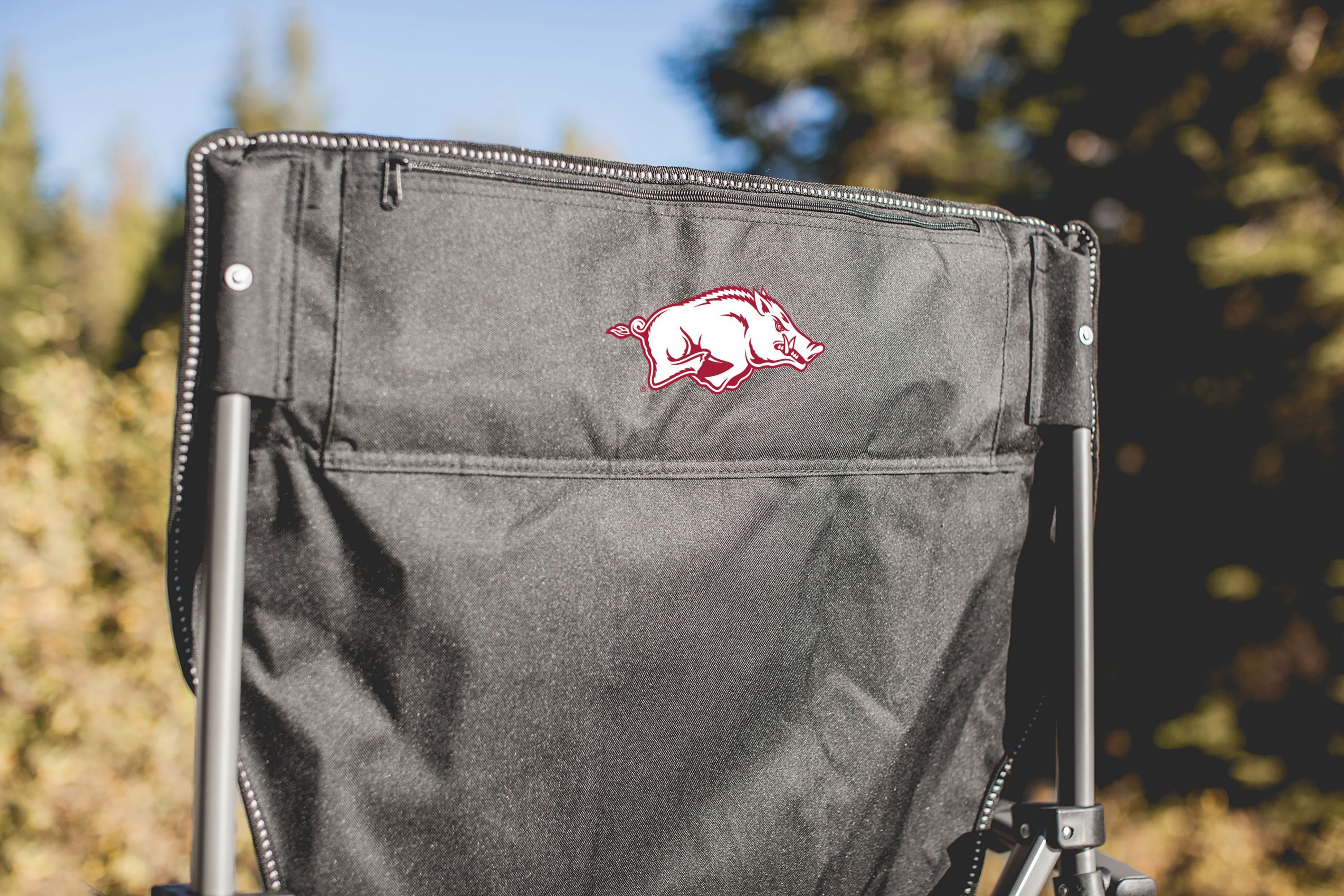 NCAA Arkansas Razorbacks Big Bear XL Camp Chair with Cooler