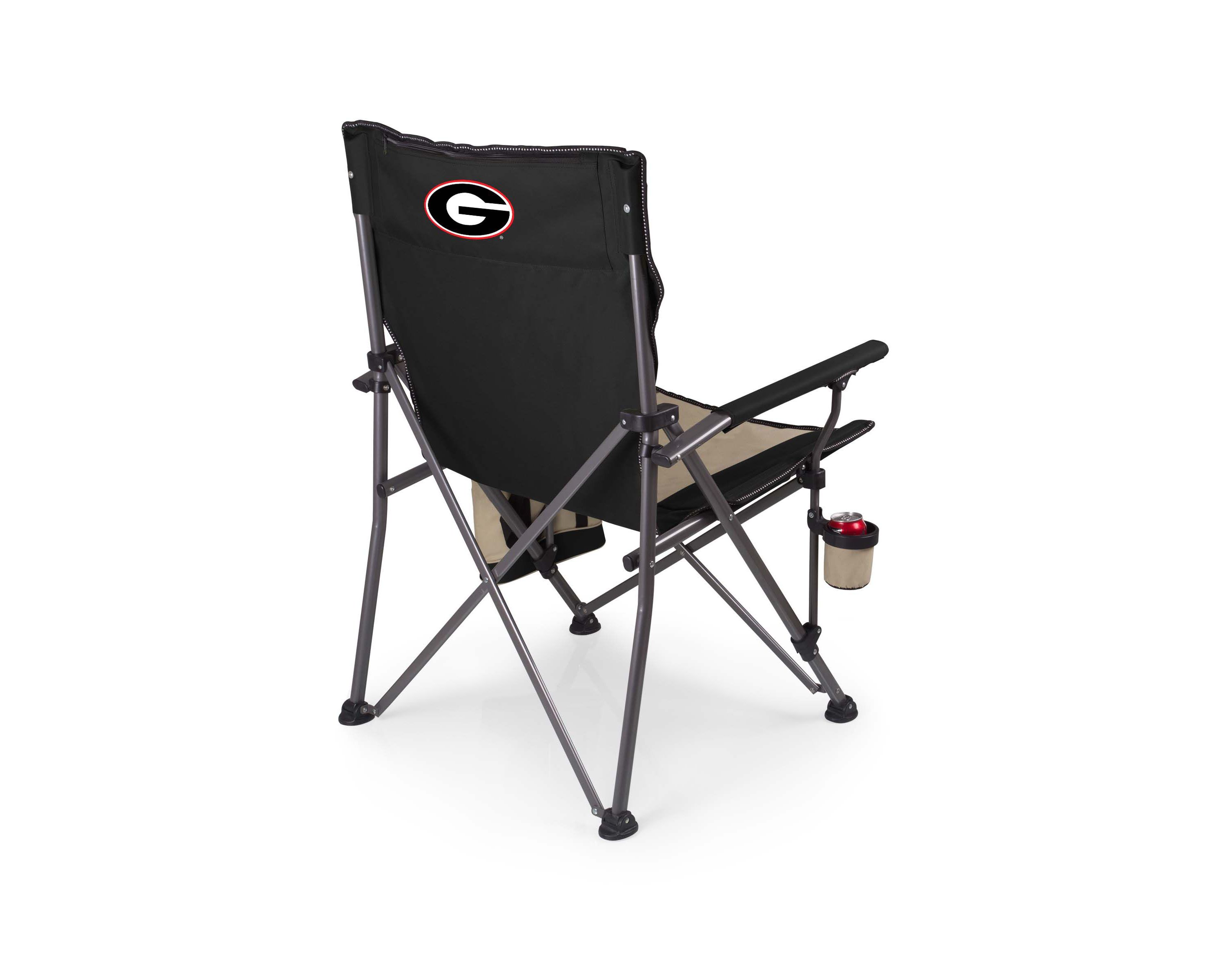 NCAA Georgia Bulldogs Big Bear XL Camp Chair with Cooler