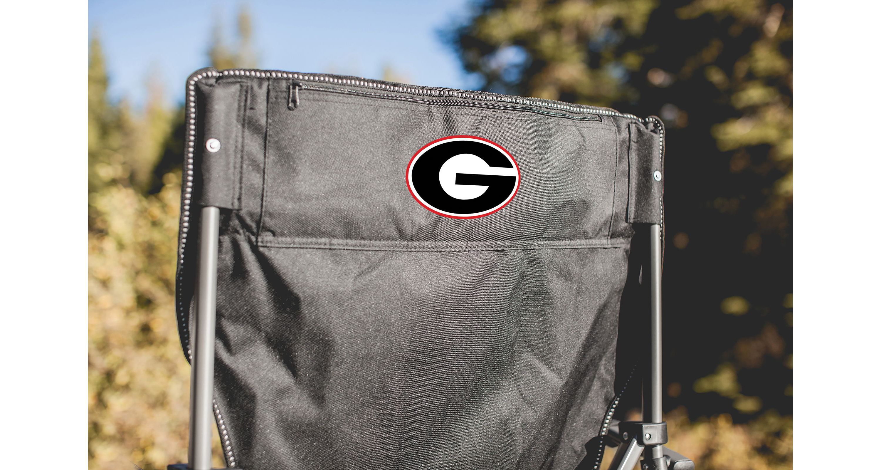 NCAA Georgia Bulldogs Big Bear XL Camp Chair with Cooler