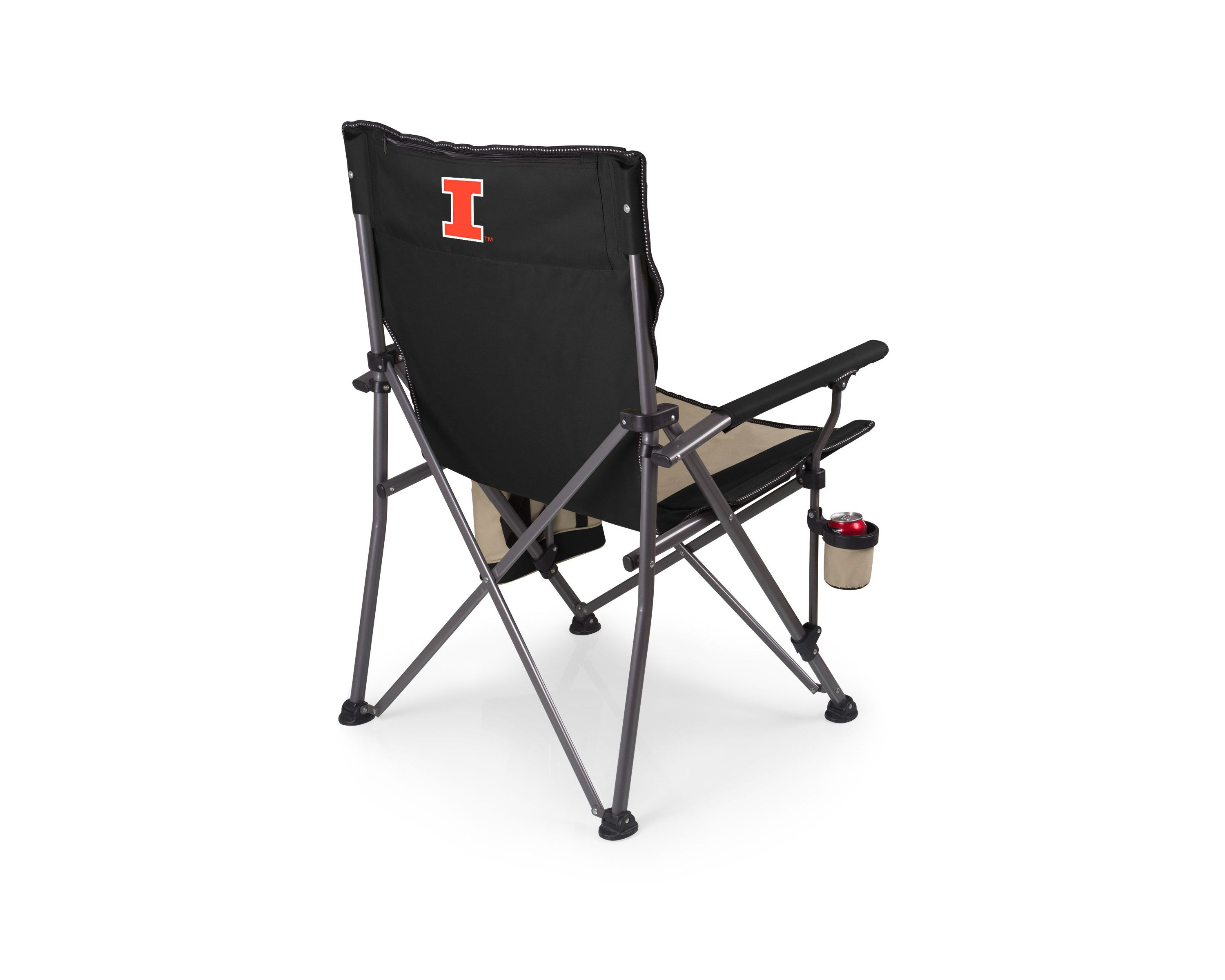 NCAA Illinois Fighting Illini Big Bear XL Camp Chair with Cooler