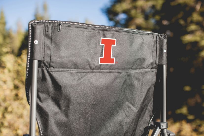 NCAA Illinois Fighting Illini Big Bear XL Camp Chair with Cooler