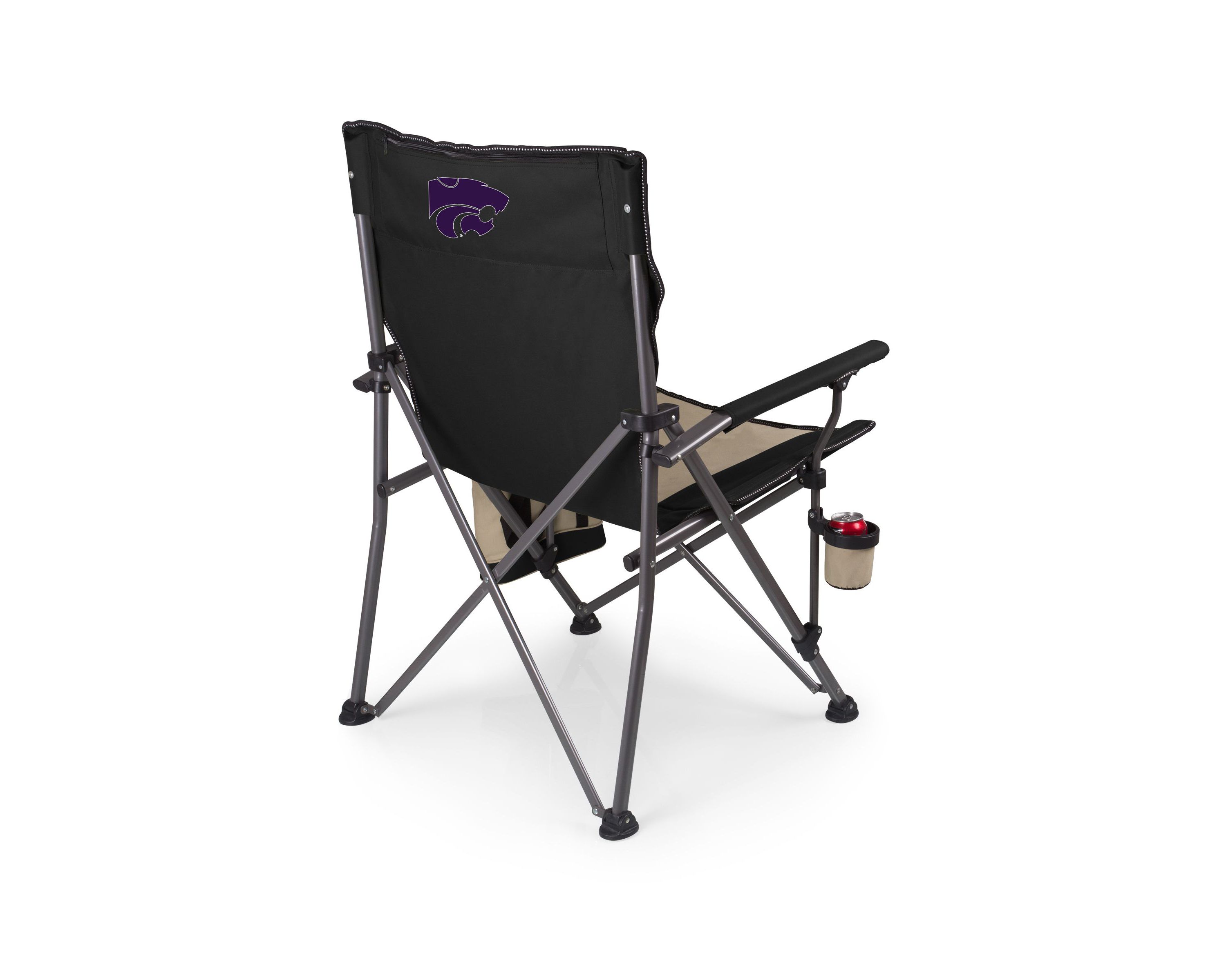 NCAA Kansas State Wildcats Big Bear XL Camp Chair with Cooler