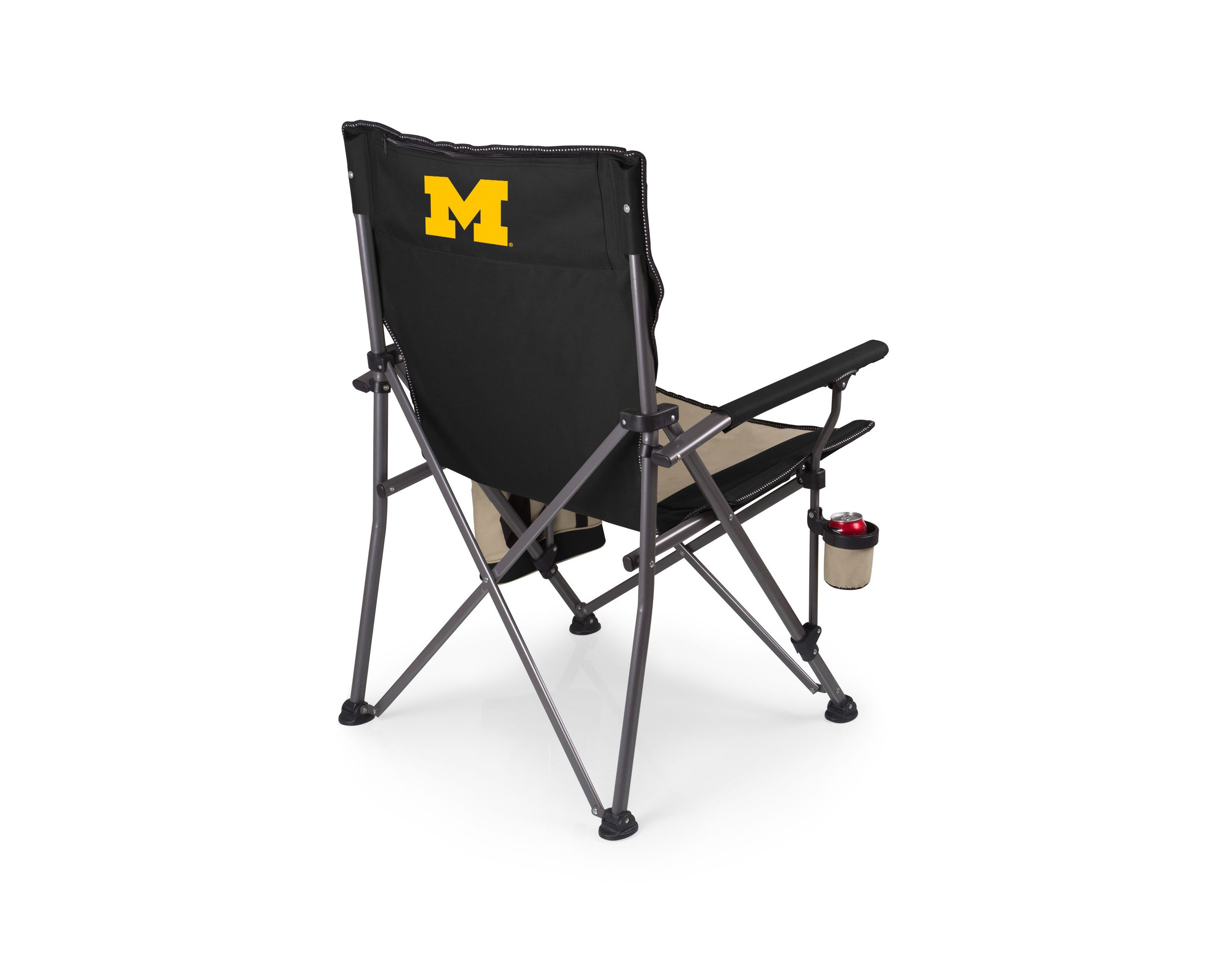 NCAA Michigan Wolverines Big Bear XL Camp Chair with Cooler