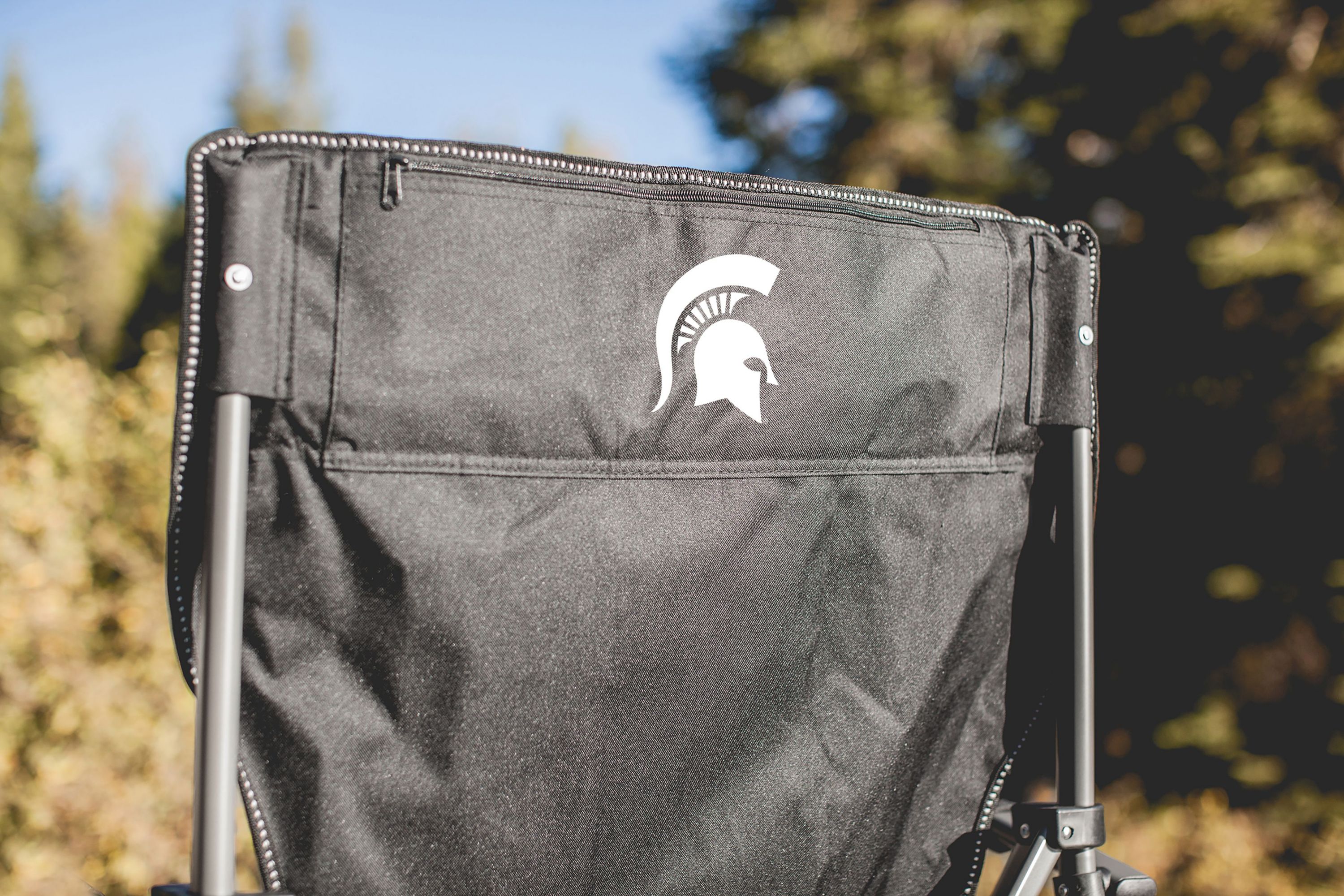 NCAA Michigan State Spartans Big Bear XL Camp Chair with Cooler