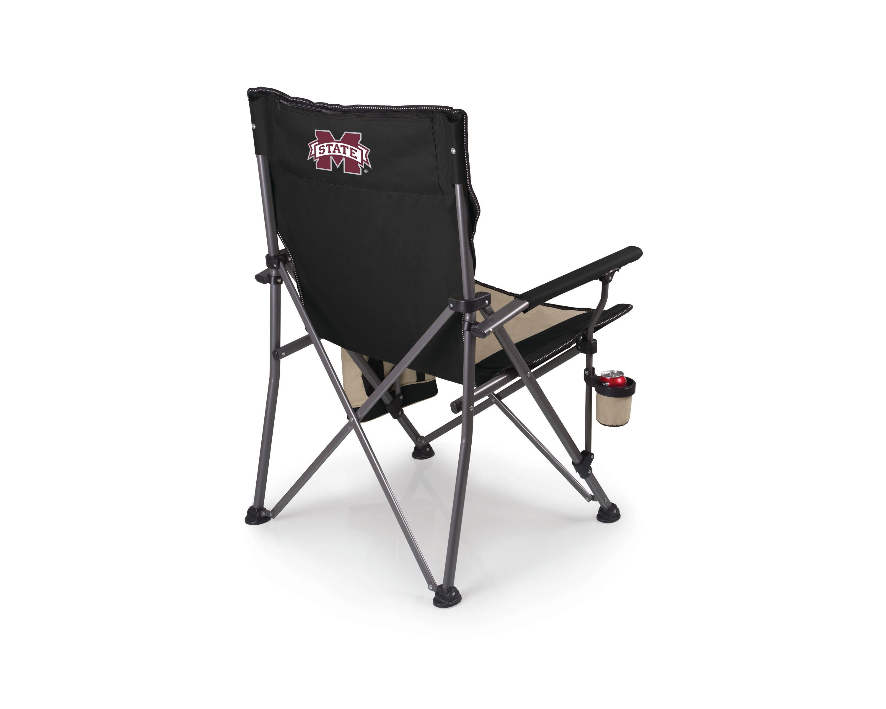 NCAA Mississippi State Bulldogs Big Bear XL Camp Chair with Cooler