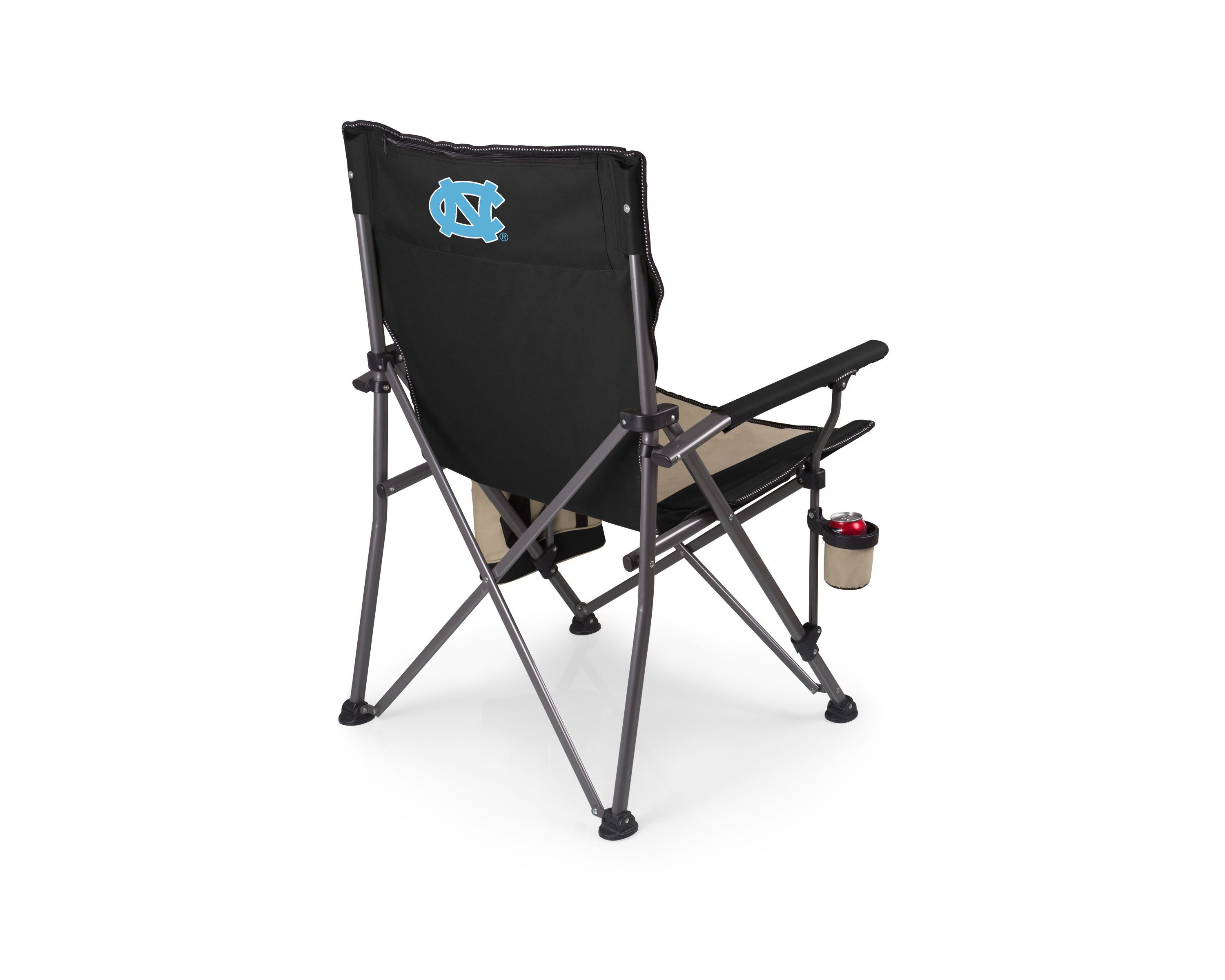 NCAA North Carolina Tar Heels Big Bear XL Camp Chair with Cooler