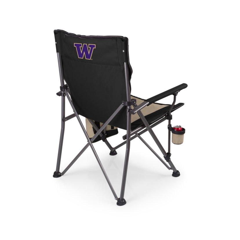 NCAA Washington Huskies Big Bear XL Camp Chair with Cooler
