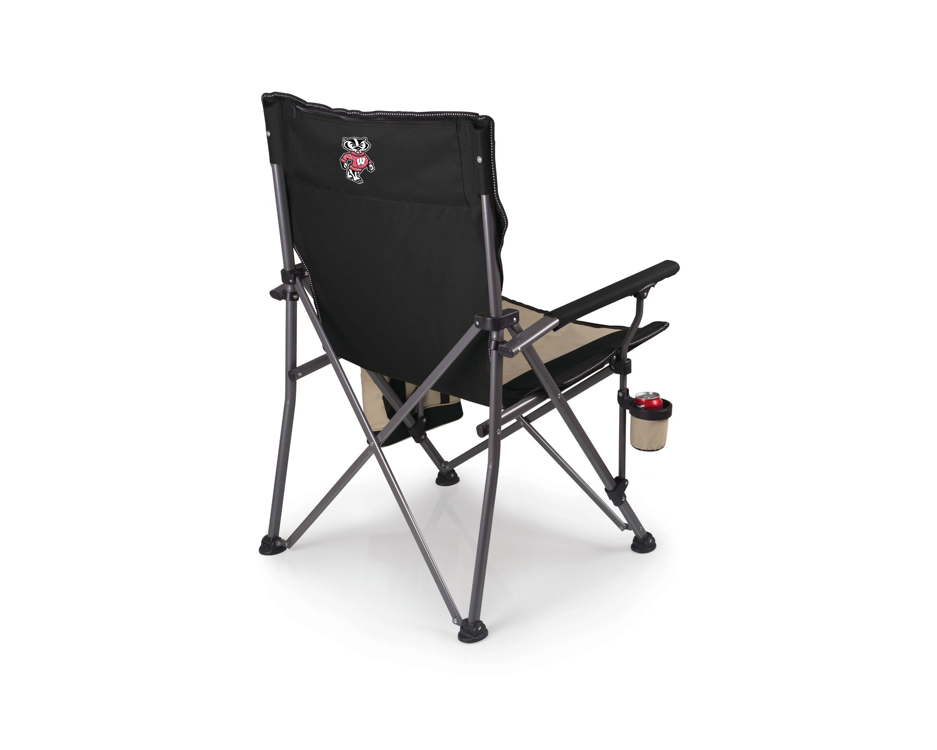 NCAA Wisconsin Badgers Big Bear XL Camp Chair with Cooler