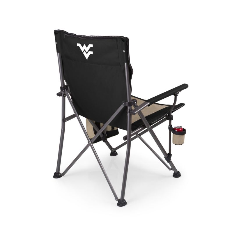 NCAA West Virginia Mountaineers Big Bear XL Camp Chair with Cooler