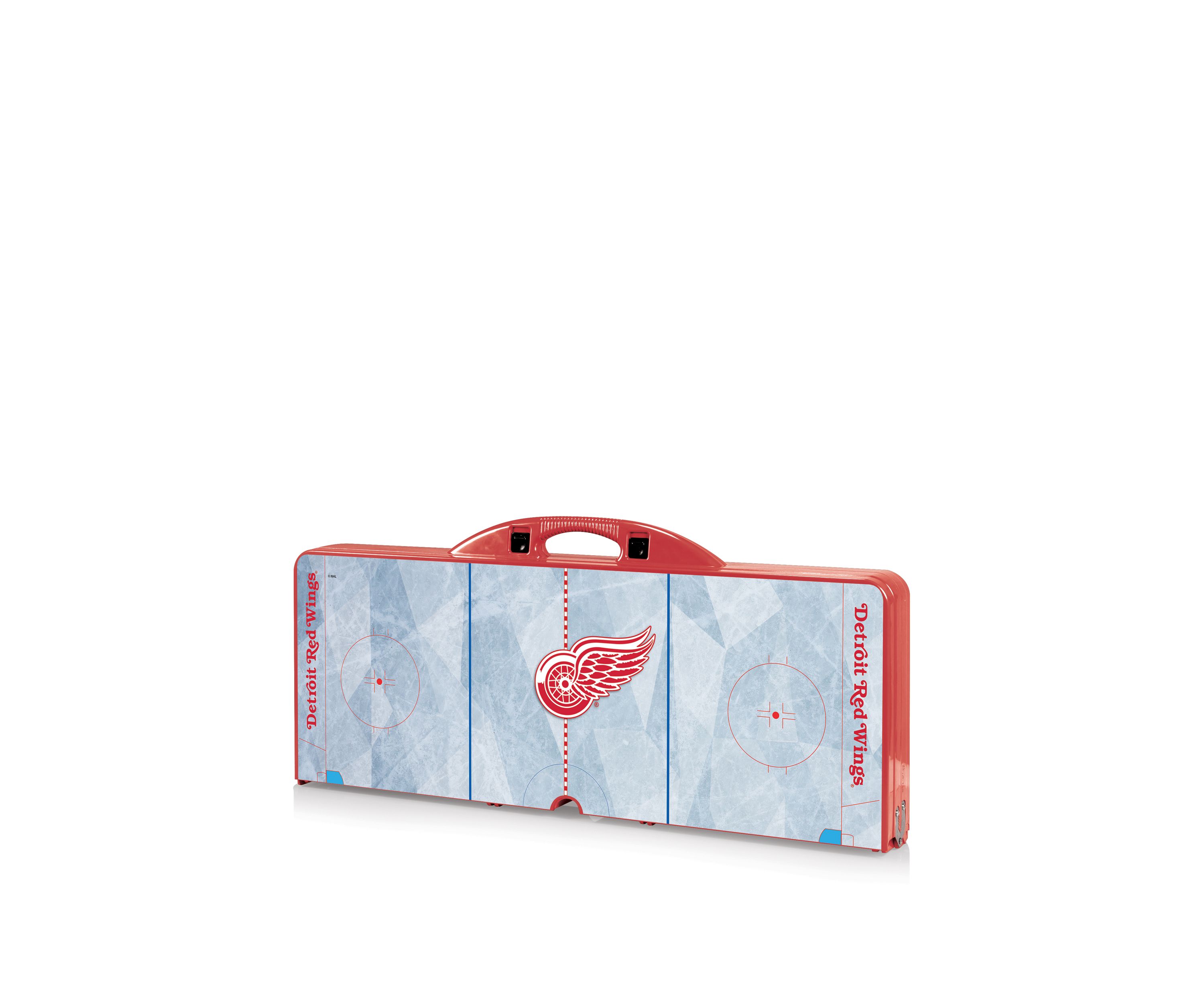 NHL Detroit Red Wings Picnic Table Portable Folding Table with Seats