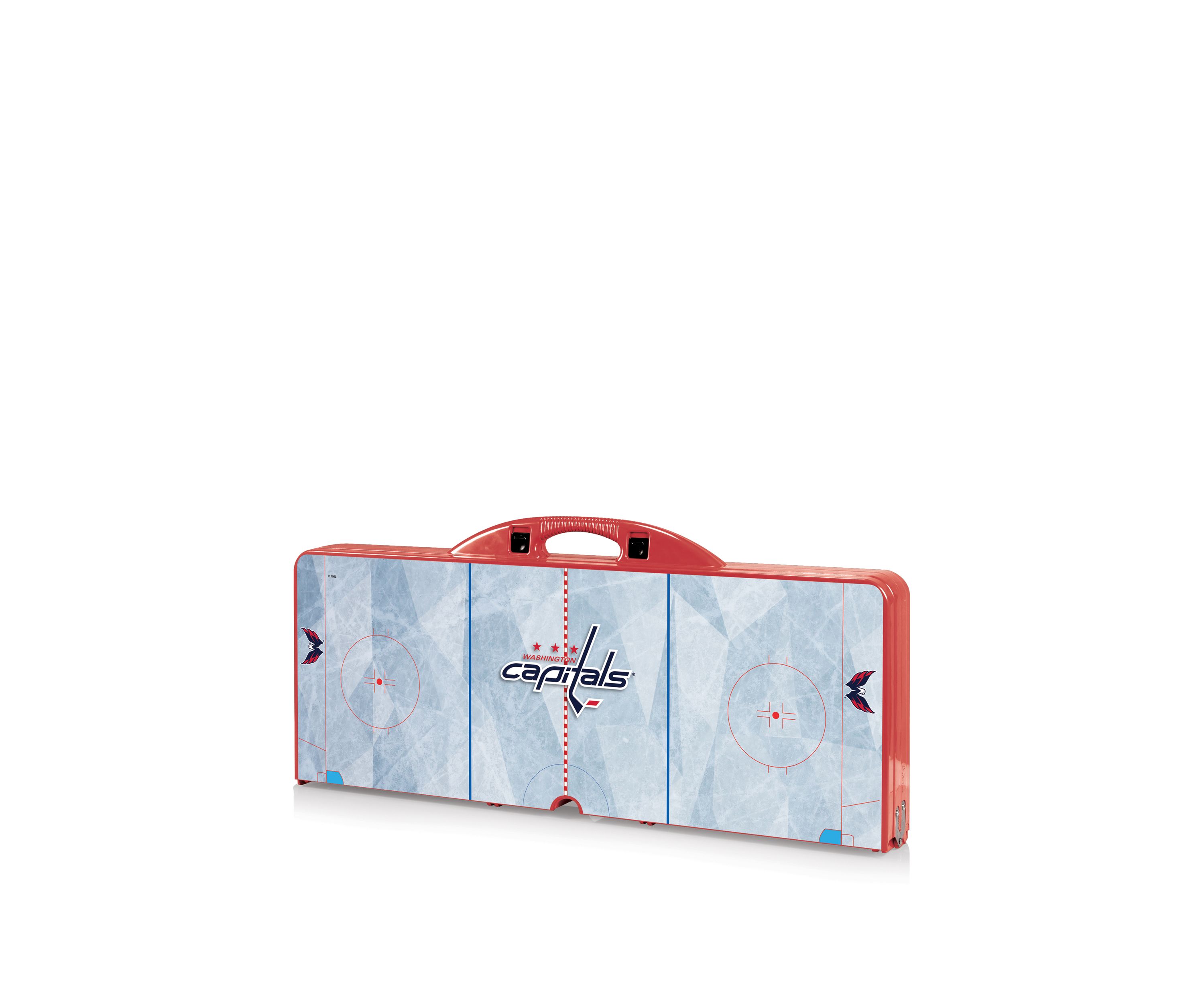 NHL Washington Capitals Picnic Table Portable Folding Table with Seats