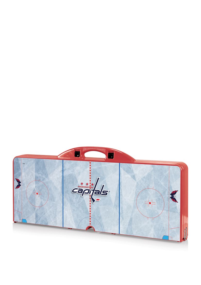 NHL Washington Capitals Picnic Table Portable Folding Table with Seats