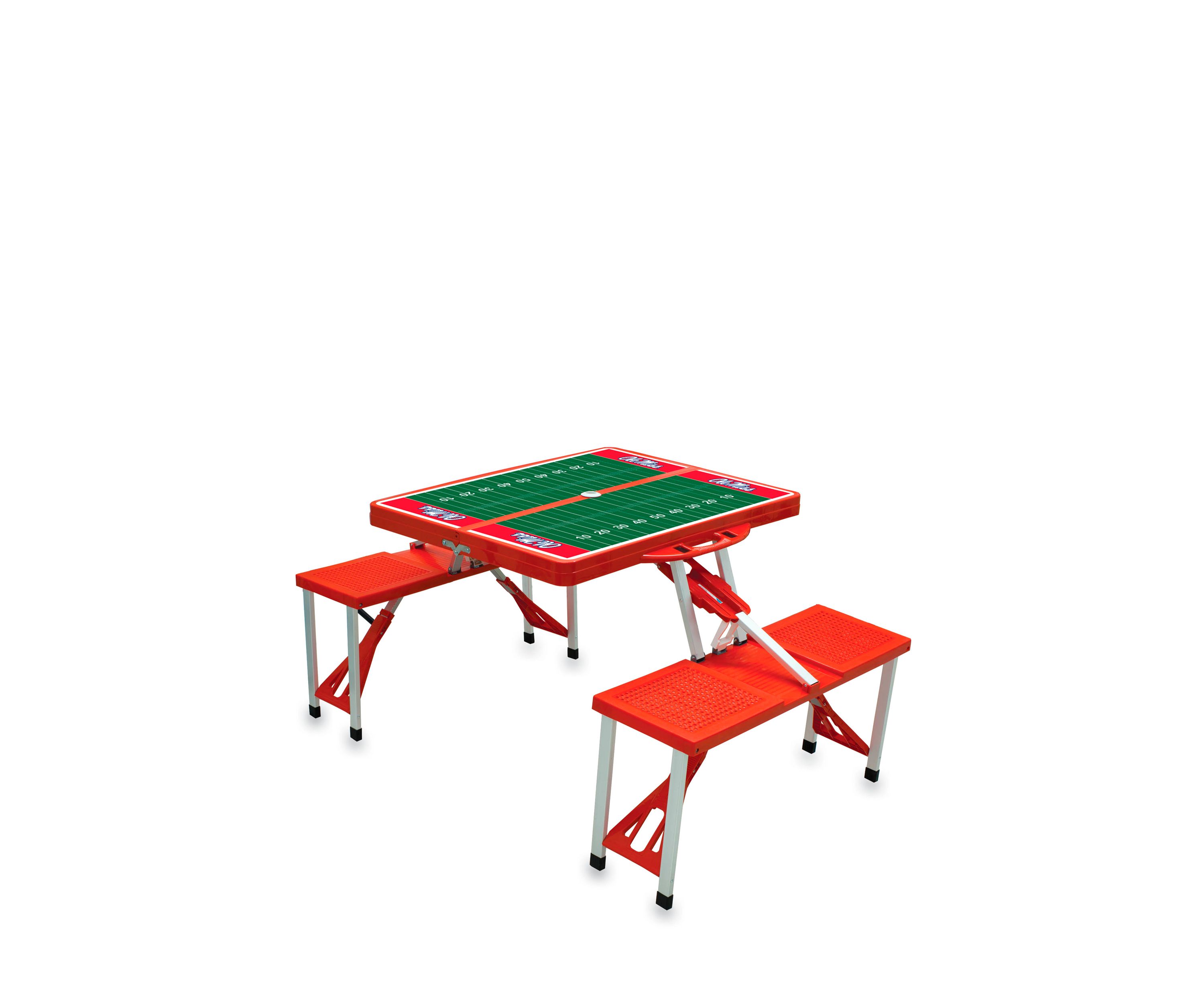 Ole Miss Rebels Portable Picnic Table