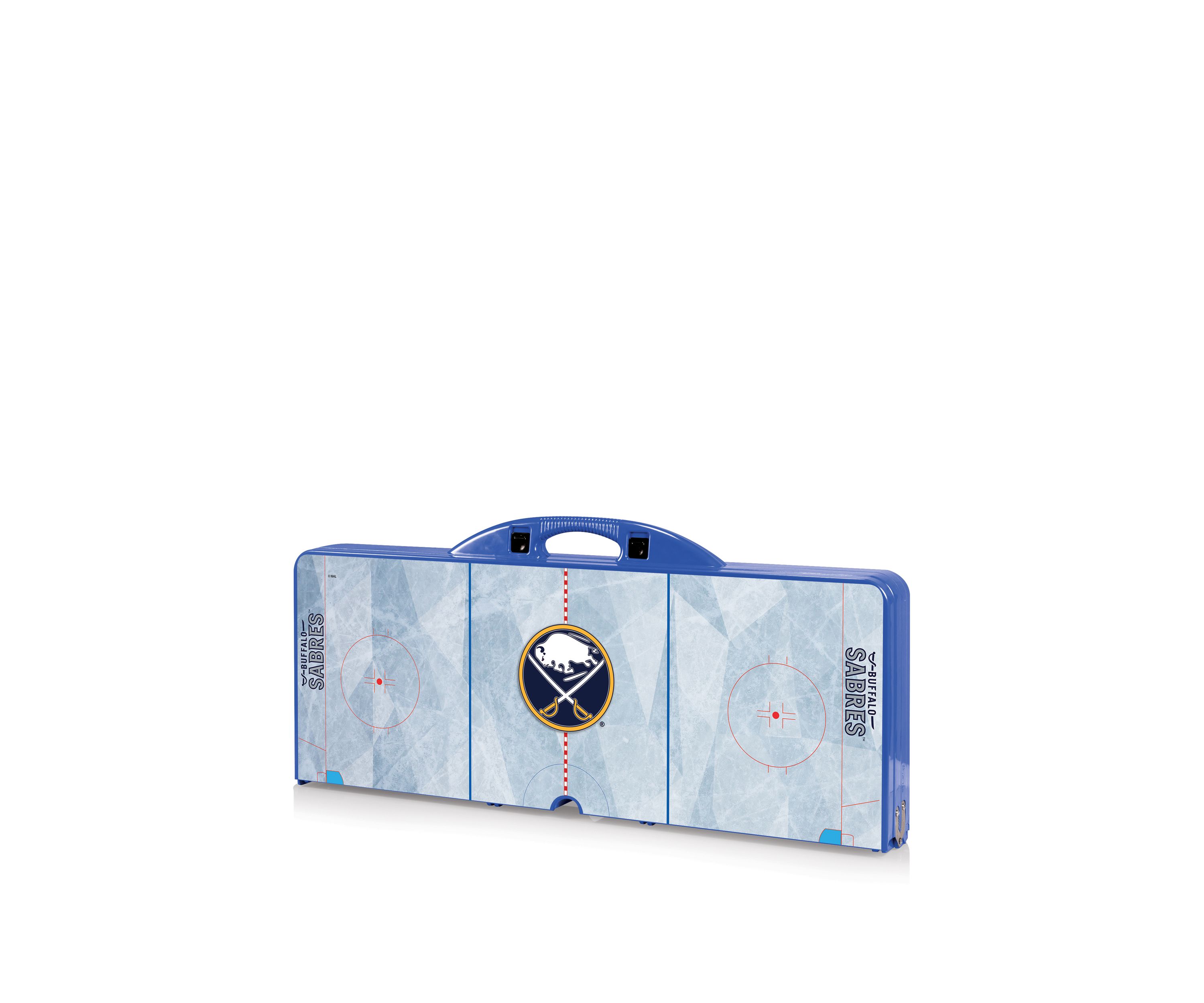 NHL Buffalo Sabres Picnic Table Portable Folding Table with Seats