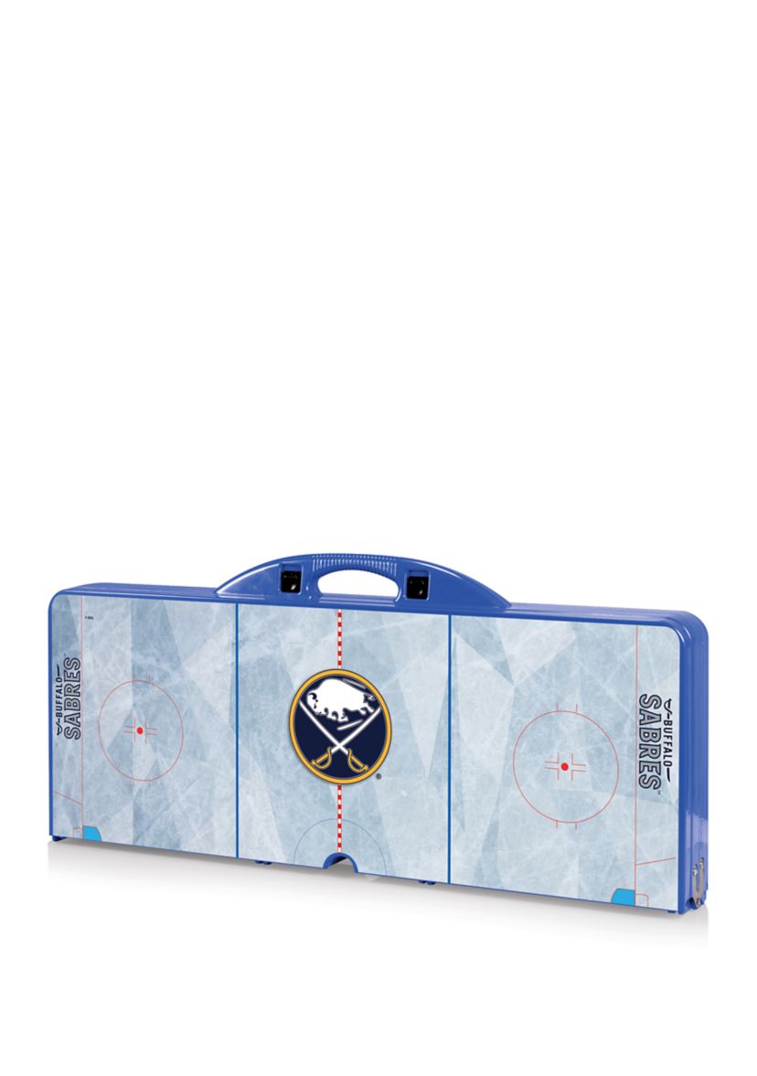 NHL Buffalo Sabres Picnic Table Portable Folding Table with Seats