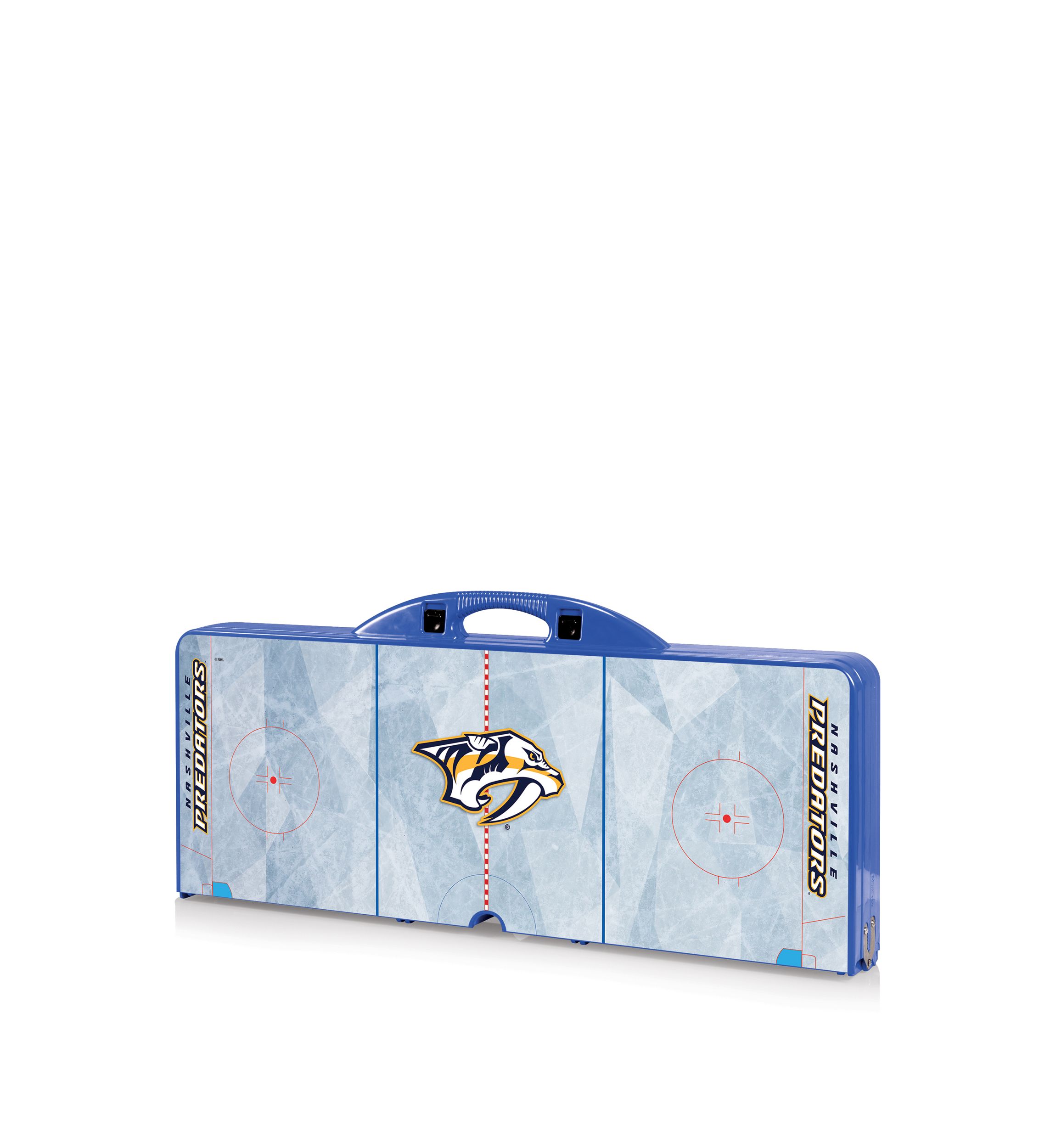 NHL Nashville Predators Picnic Table Portable Folding Table with Seats