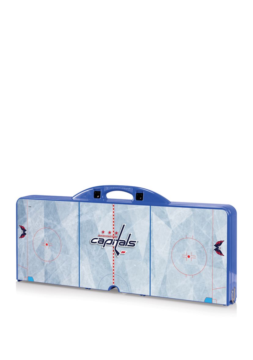 NHL Washington Capitals Picnic Table Portable Folding Table with Seats