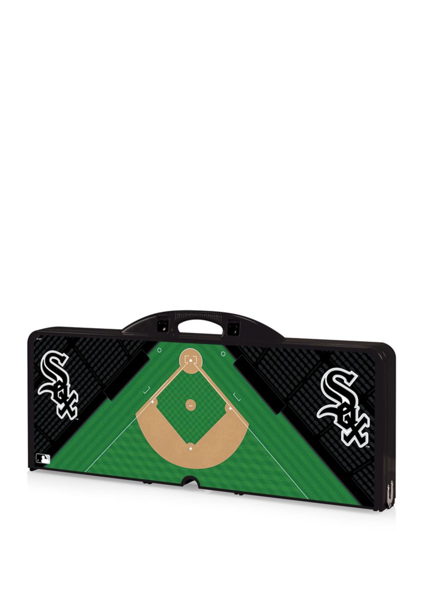 MLB Chicago White Sox Picnic Table Portable Folding Table with Seats