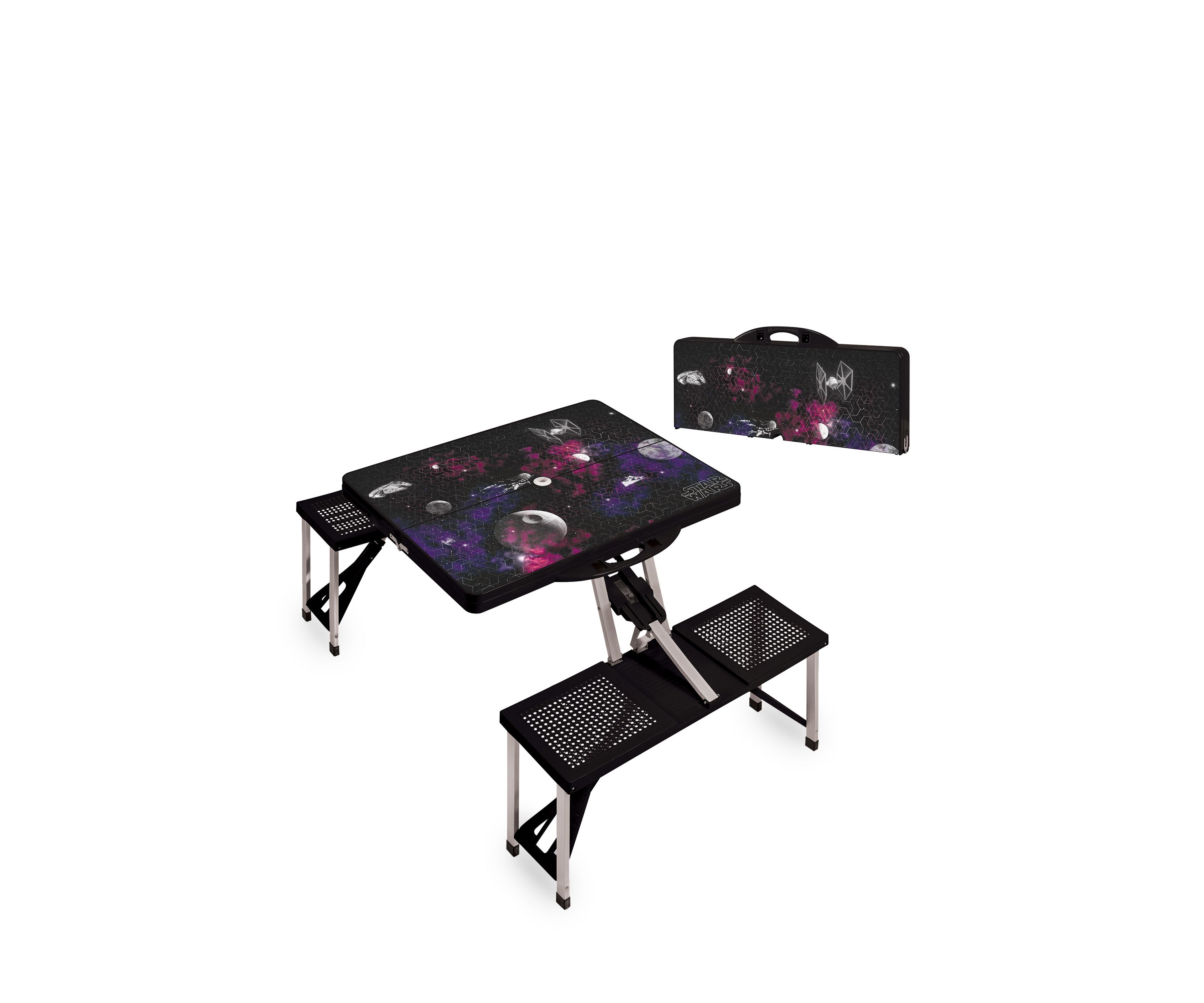 Death Star - Picnic Table Sport Portable Folding Table with Seats