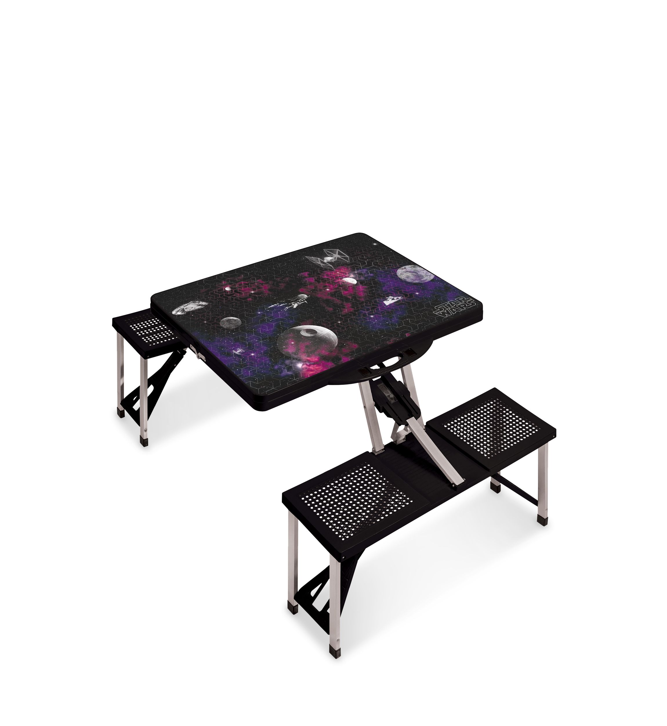 Death Star - Picnic Table Sport Portable Folding Table with Seats