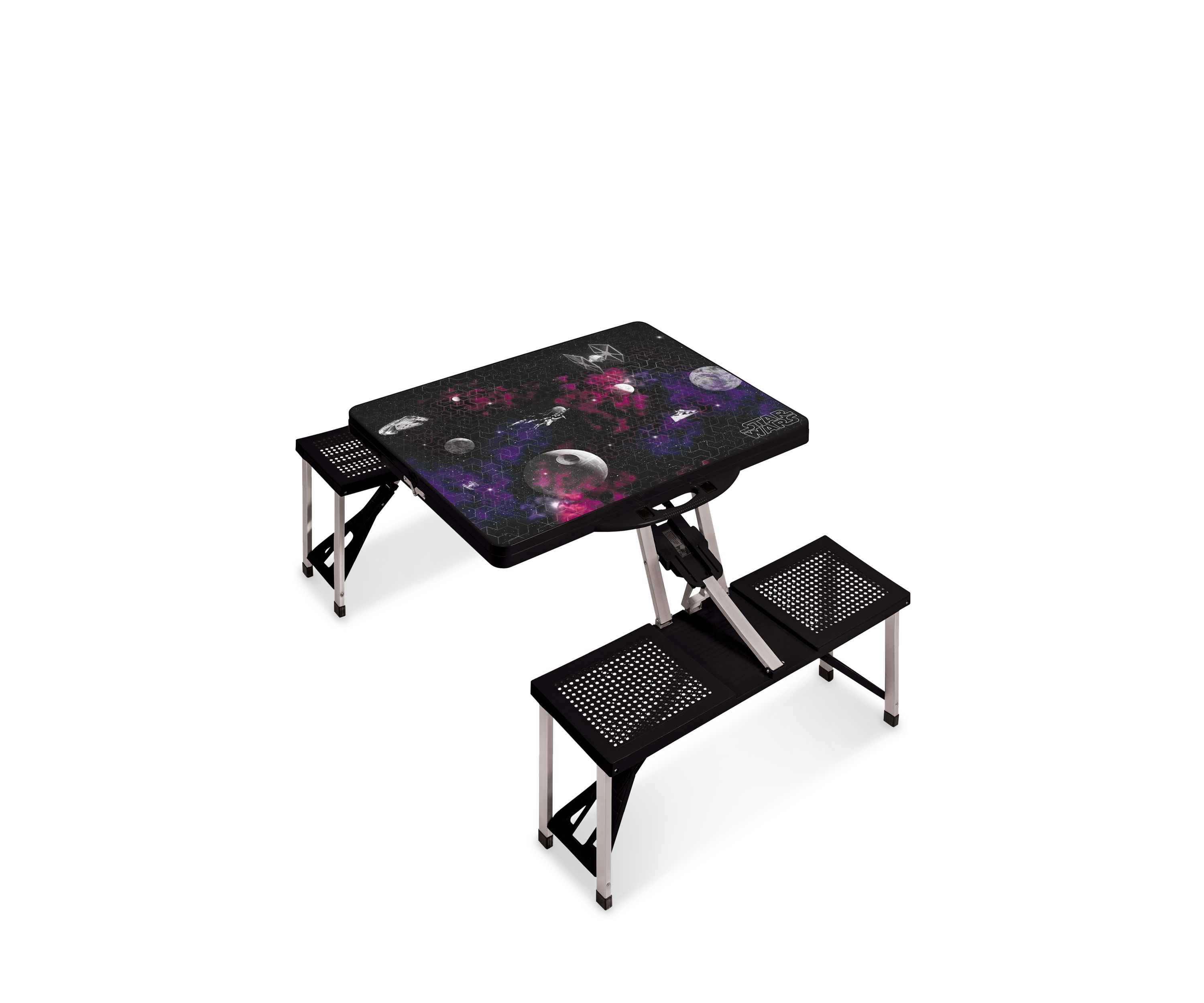 Death Star - Picnic Table Sport Portable Folding Table with Seats