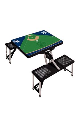 Oniva MLB New York Yankees Picnic Table Portable Folding Table with Seats