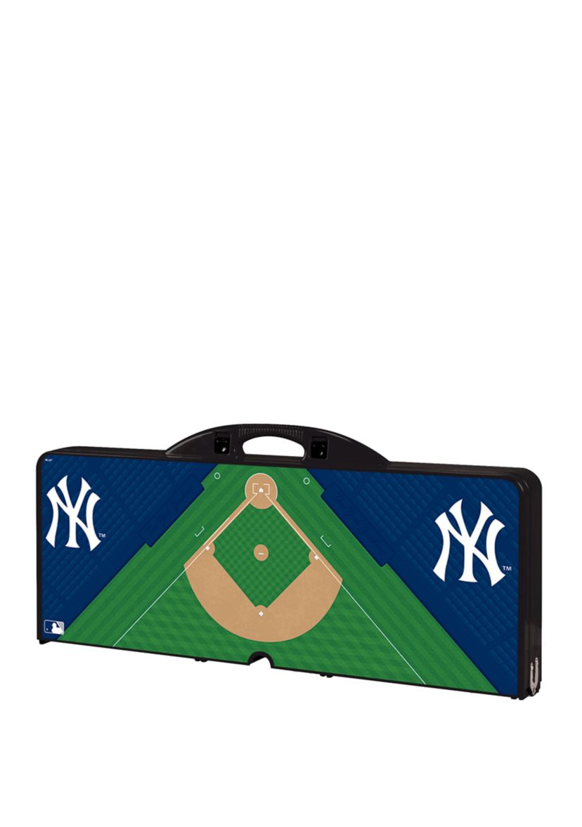MLB New York Yankees Picnic Table Portable Folding Table with Seats