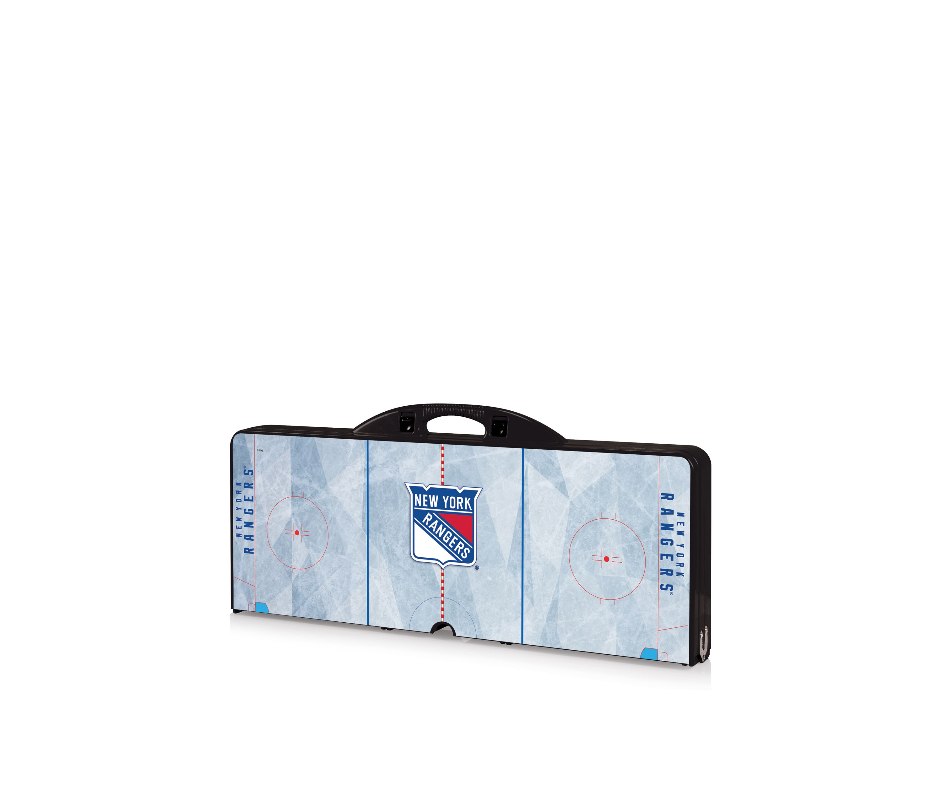 NHL New York Rangers Picnic Table Portable Folding Table with Seats