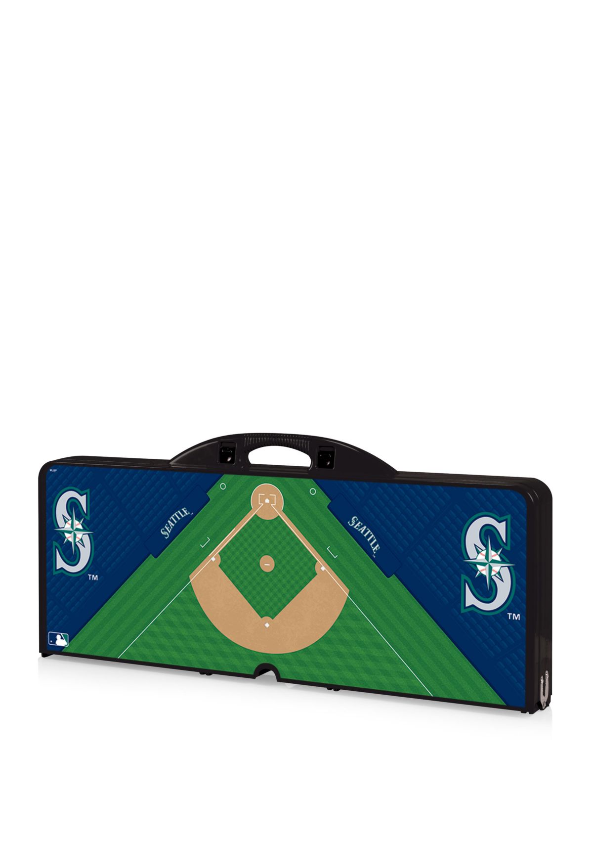 MLB Seattle Mariners Picnic Table Portable Folding Table with Seats