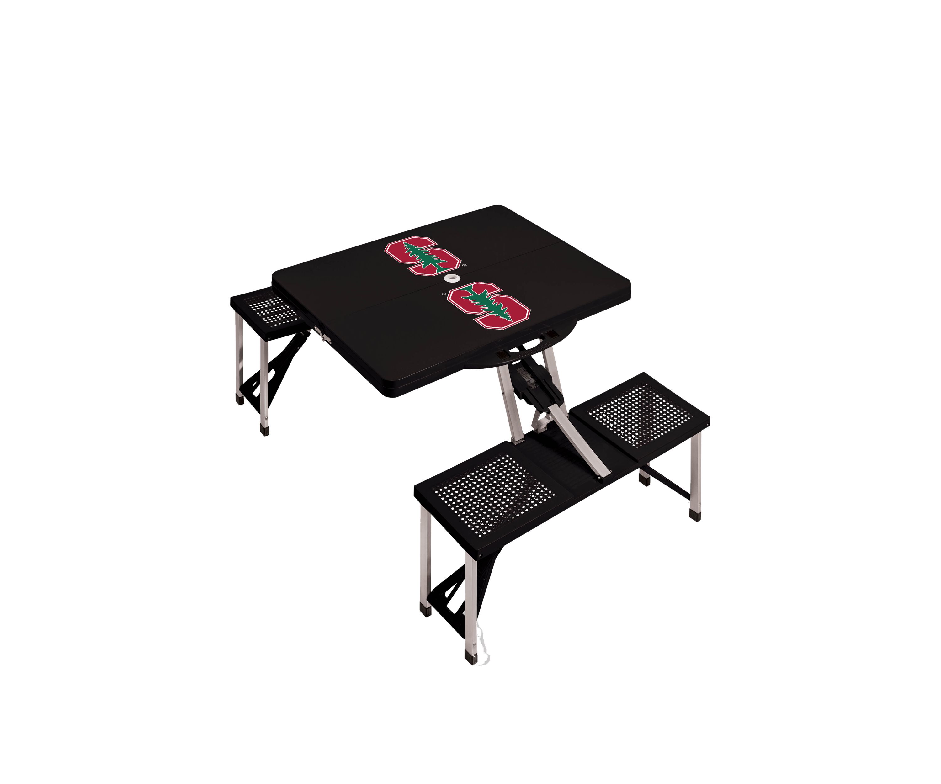 NCAA Stanford Cardinal Picnic Table Portable Folding Table with Seats