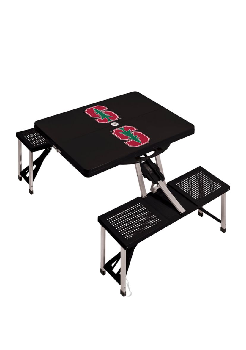 NCAA Stanford Cardinal Picnic Table Portable Folding Table with Seats