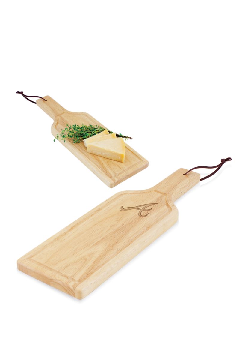 MLB Atlanta Braves Botella Cheese Cutting Board & Serving Tray