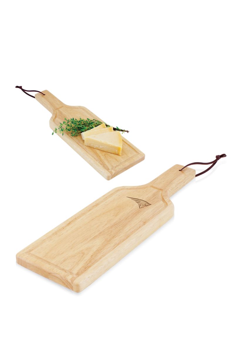 NFL New England Patriots Botella Cheese Cutting Board & Serving Tray