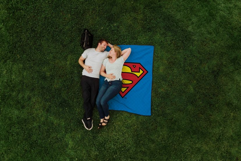 DC Comics Superman Impresa Picnic Blanket
