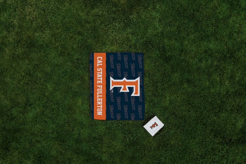 NCAA Cal State Fullerton Titans Impresa Picnic Blanket