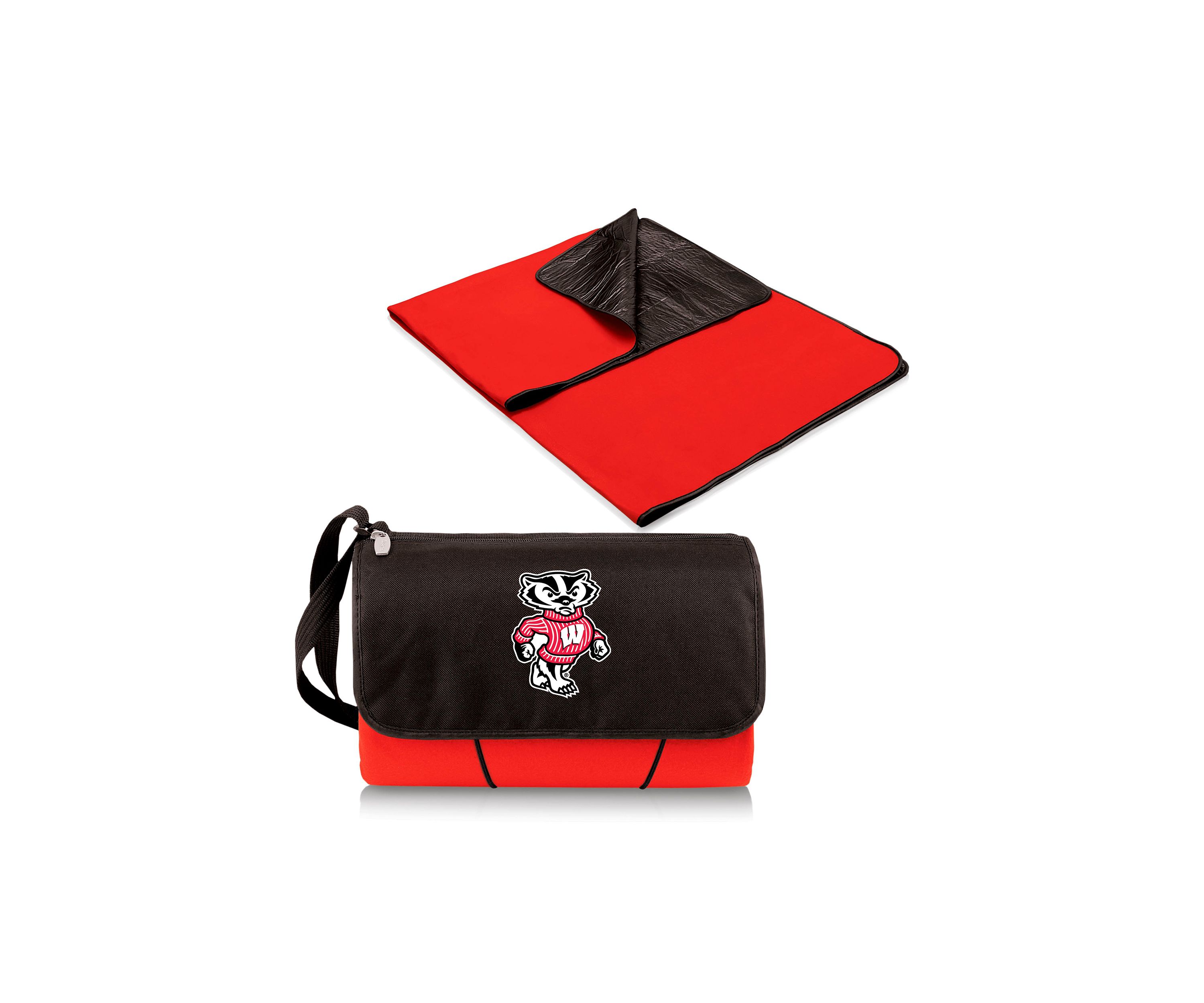 Wisconsin Badgers Blanket Tote