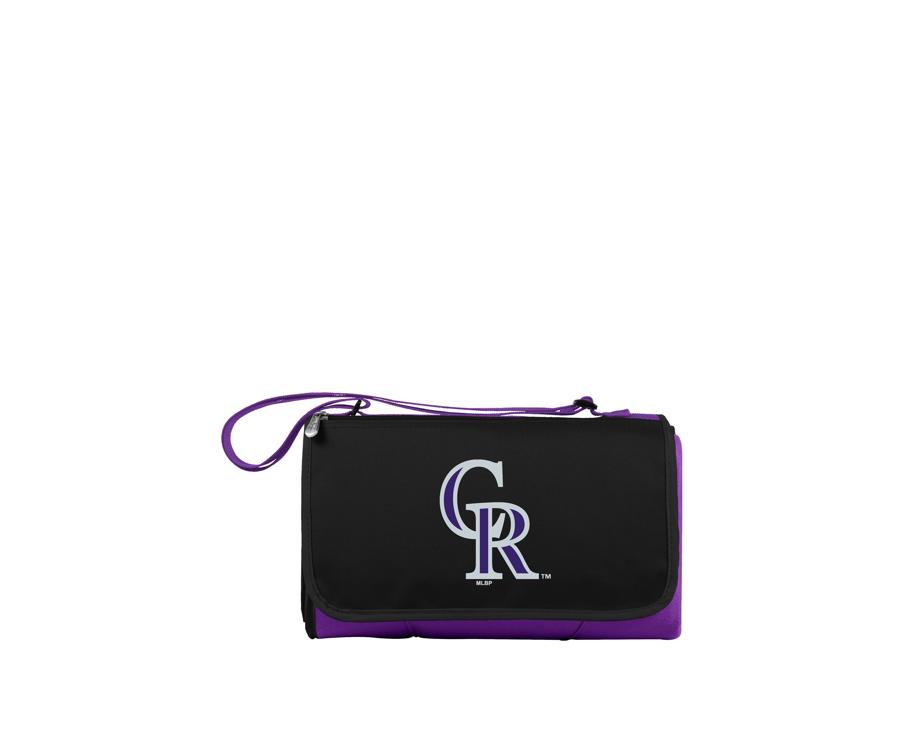 MLB Colorado Rockies Blanket Tote Outdoor Picnic Blanket
