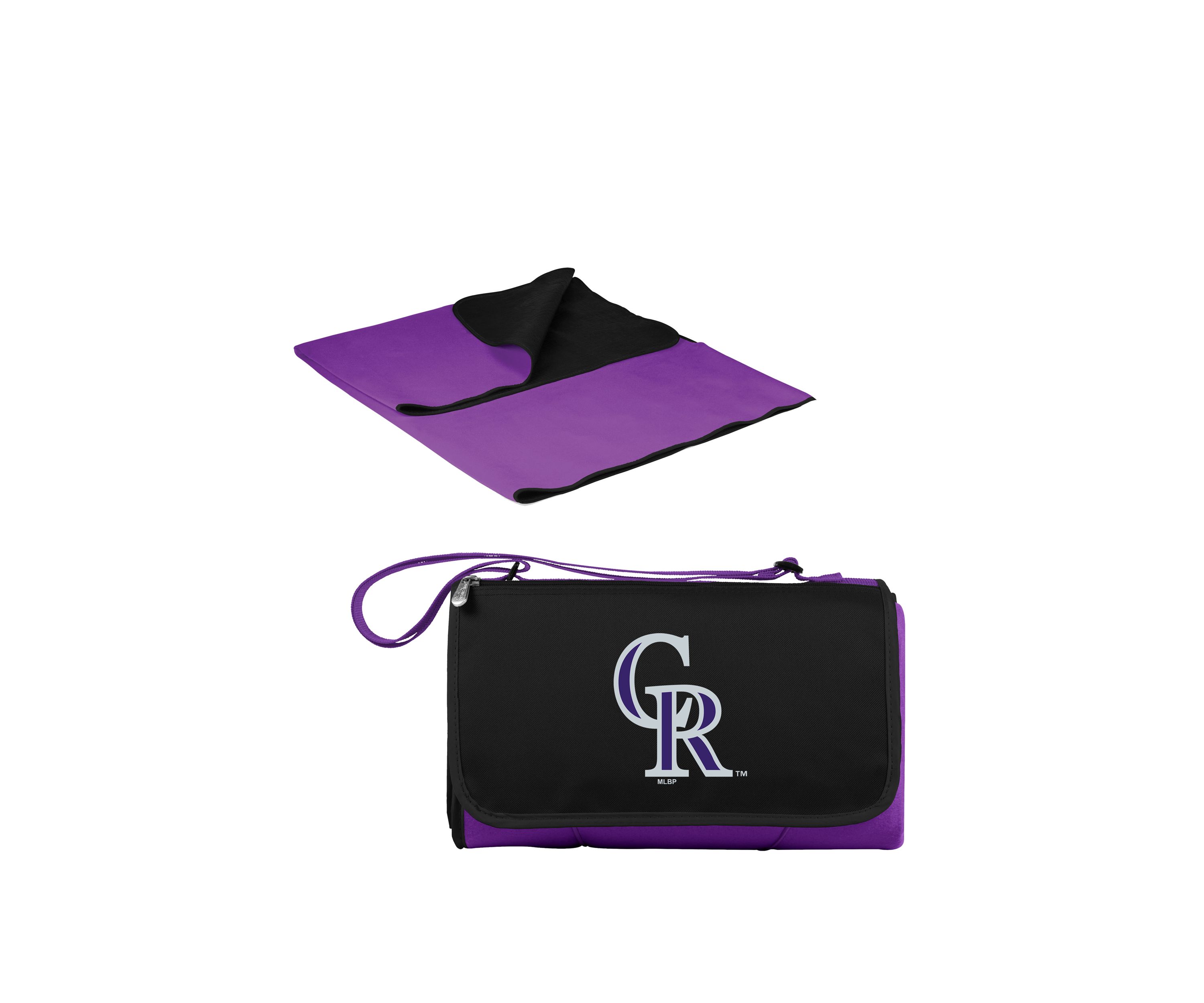 MLB Colorado Rockies Blanket Tote Outdoor Picnic Blanket