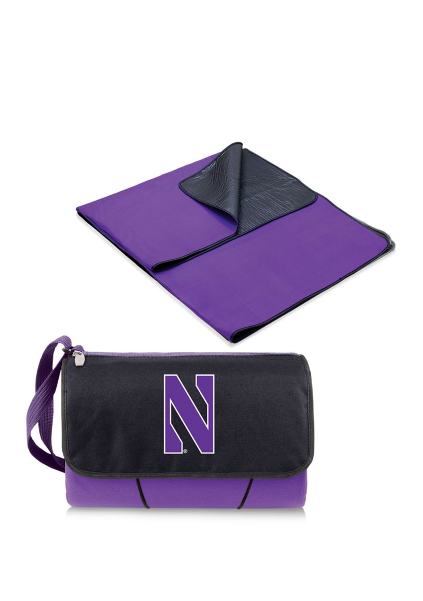 NCAA Northwestern Wildcats Blanket Tote Outdoor Picnic Blanket
