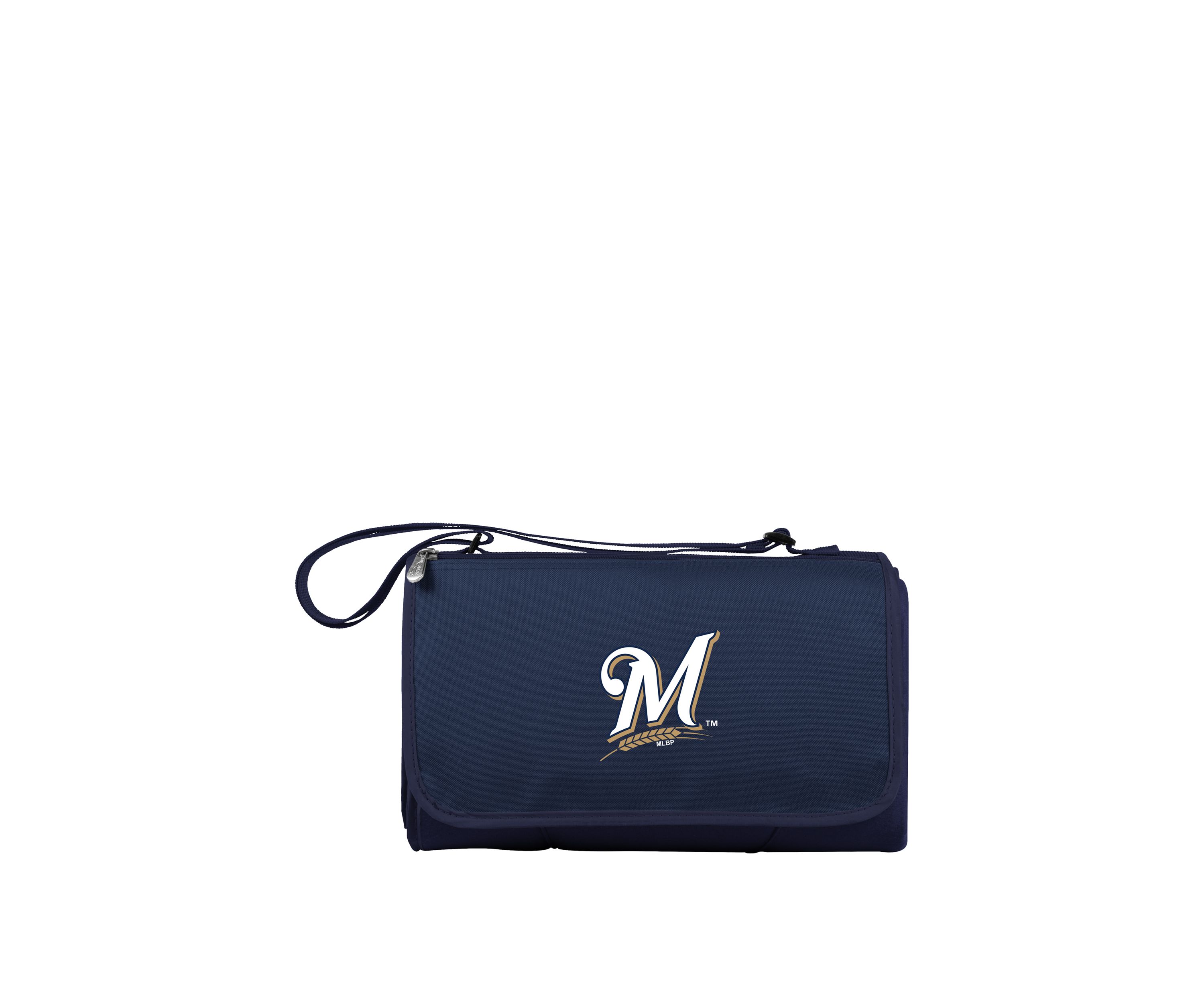 MLB Milwaukee Brewers Blanket Tote Outdoor Picnic Blanket