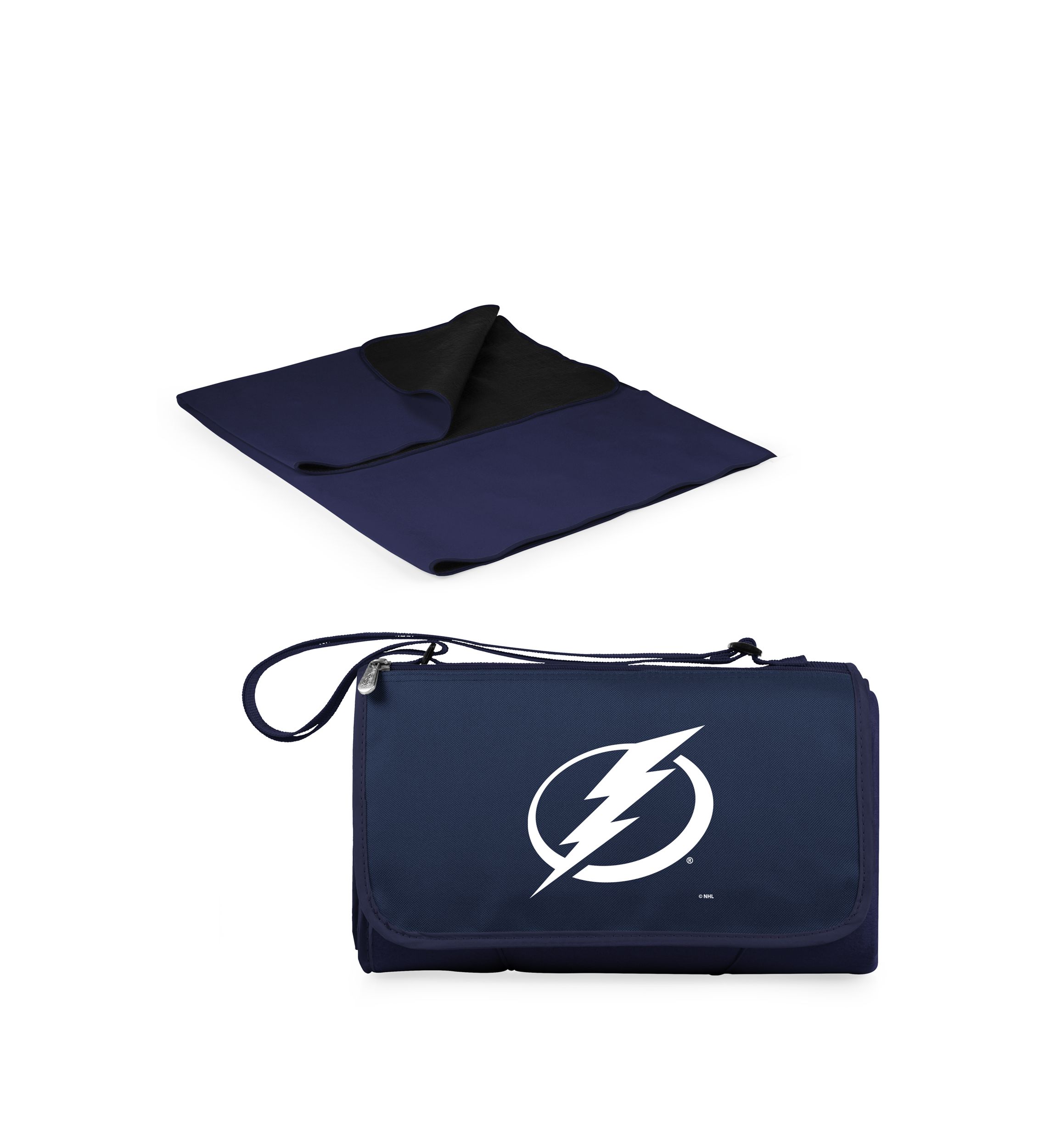 NHL Tampa Bay Lightning Blanket Tote Outdoor Picnic Blanket