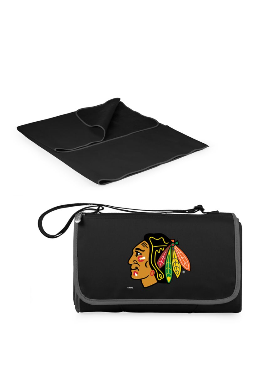 NHL Chicago Blackhawks Blanket Tote Outdoor Picnic Blanket