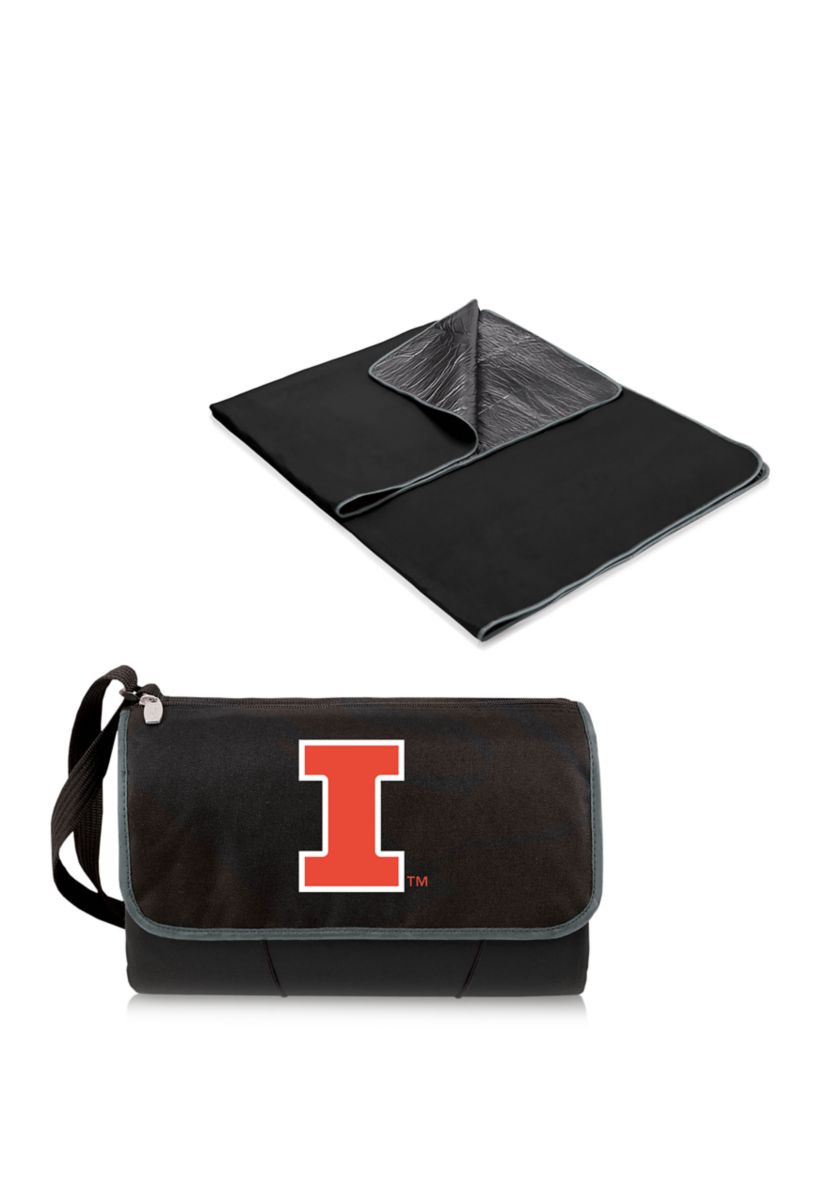 NCAA Illinois Fighting Illini Blanket Tote Outdoor Picnic Blanket