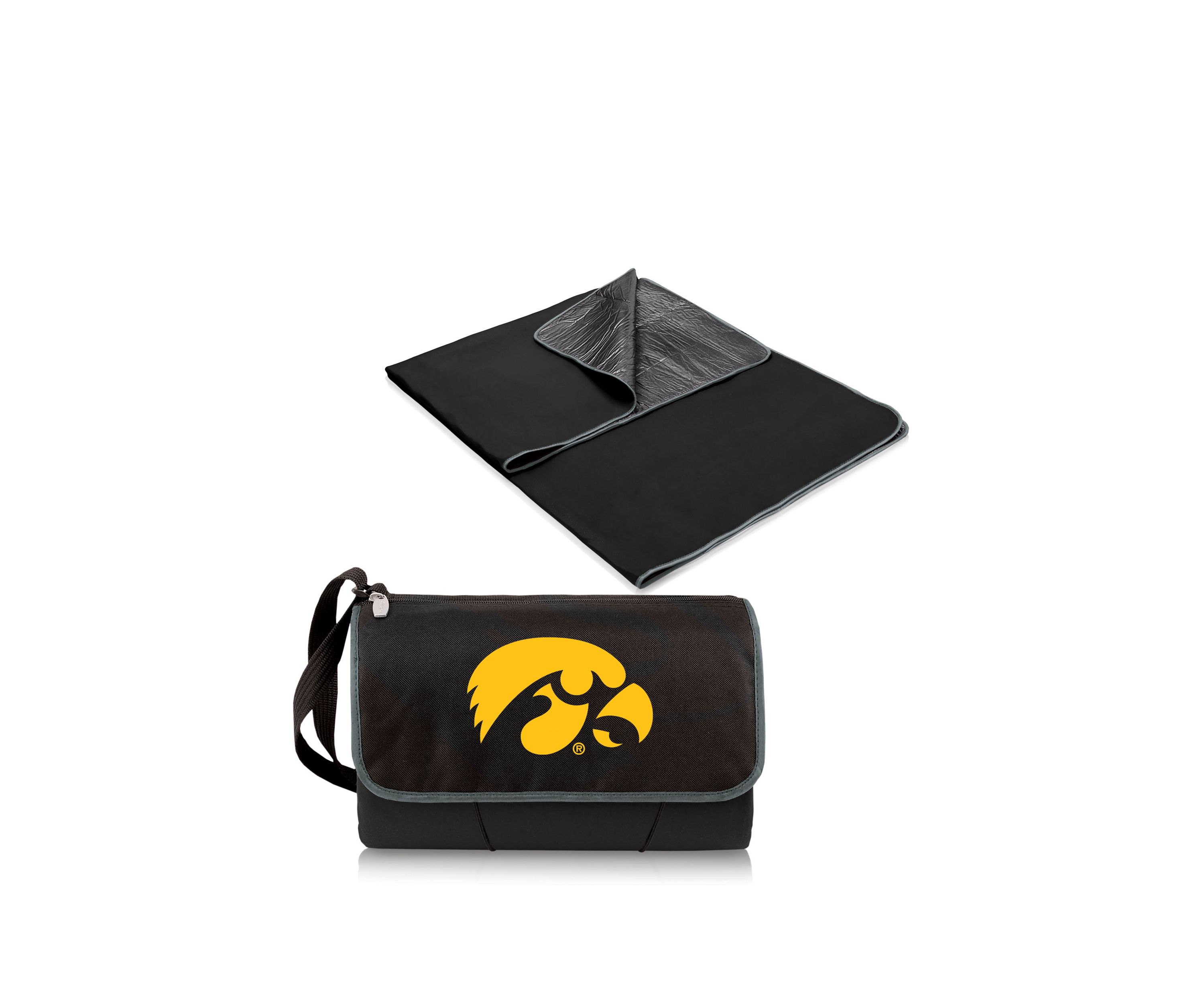NCAA Iowa Hawkeyes Blanket Tote Outdoor Picnic Blanket