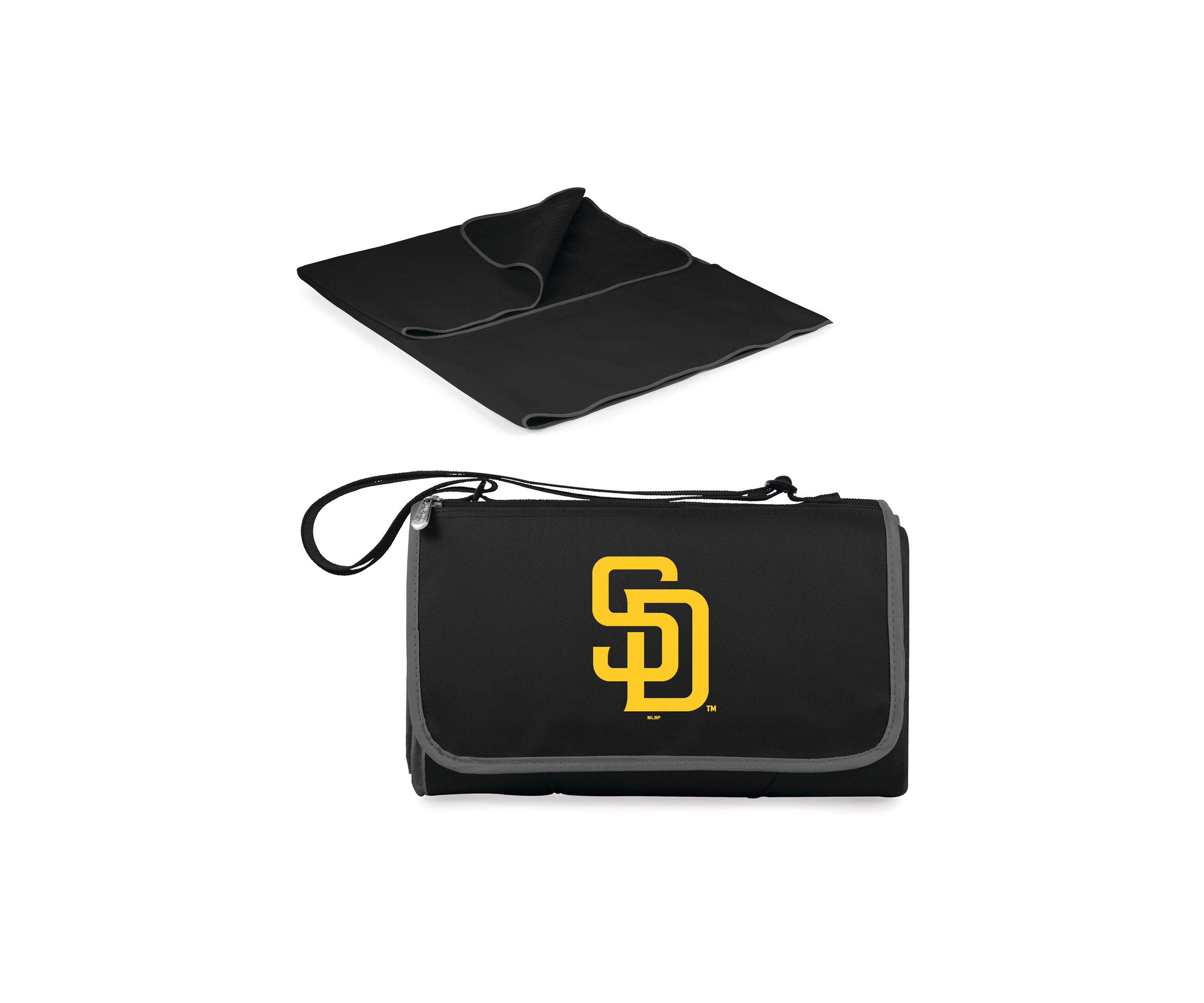 MLB San Diego Padres Blanket Tote Outdoor Picnic Blanket