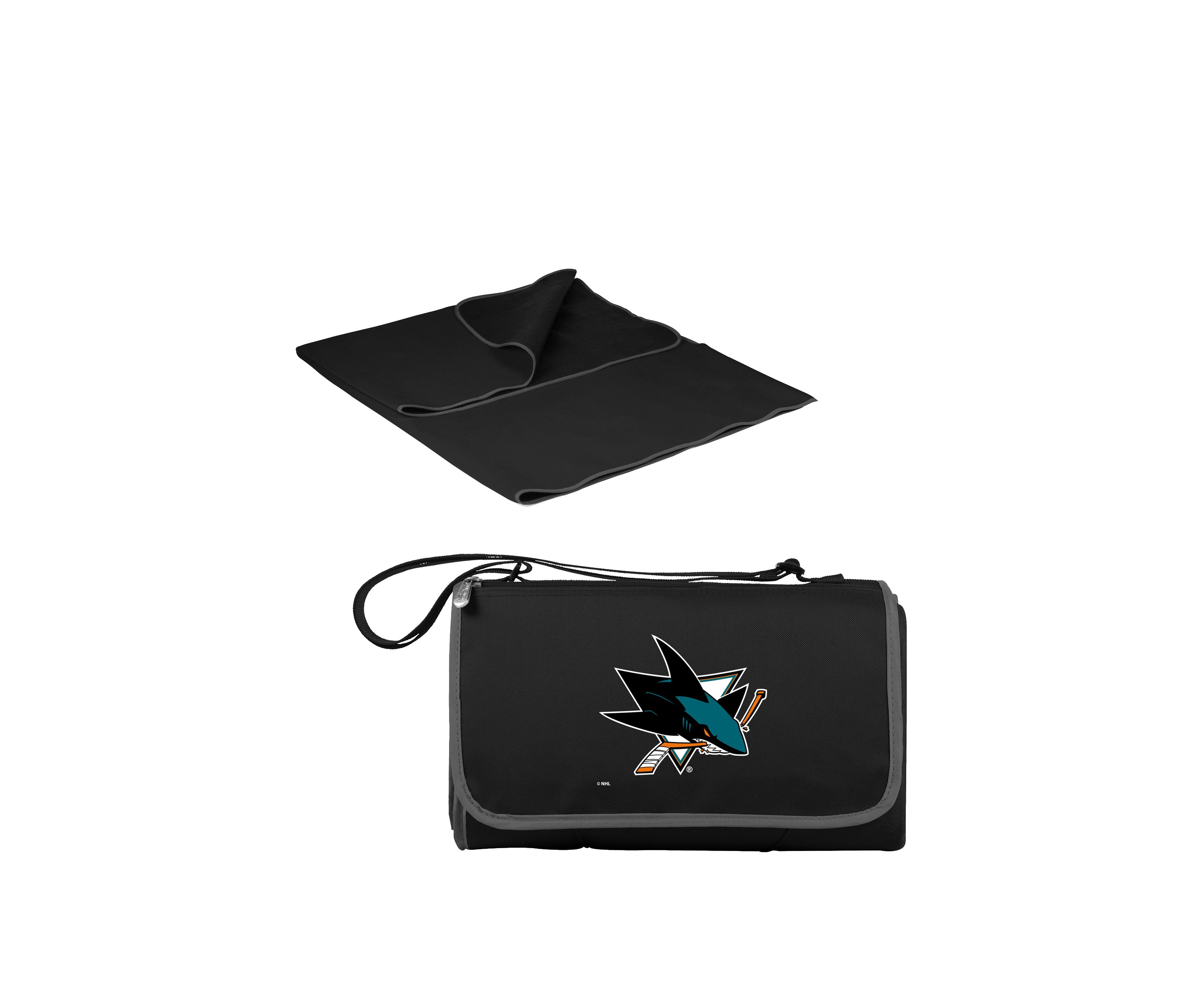NHL San Jose Sharks Blanket Tote Outdoor Picnic Blanket