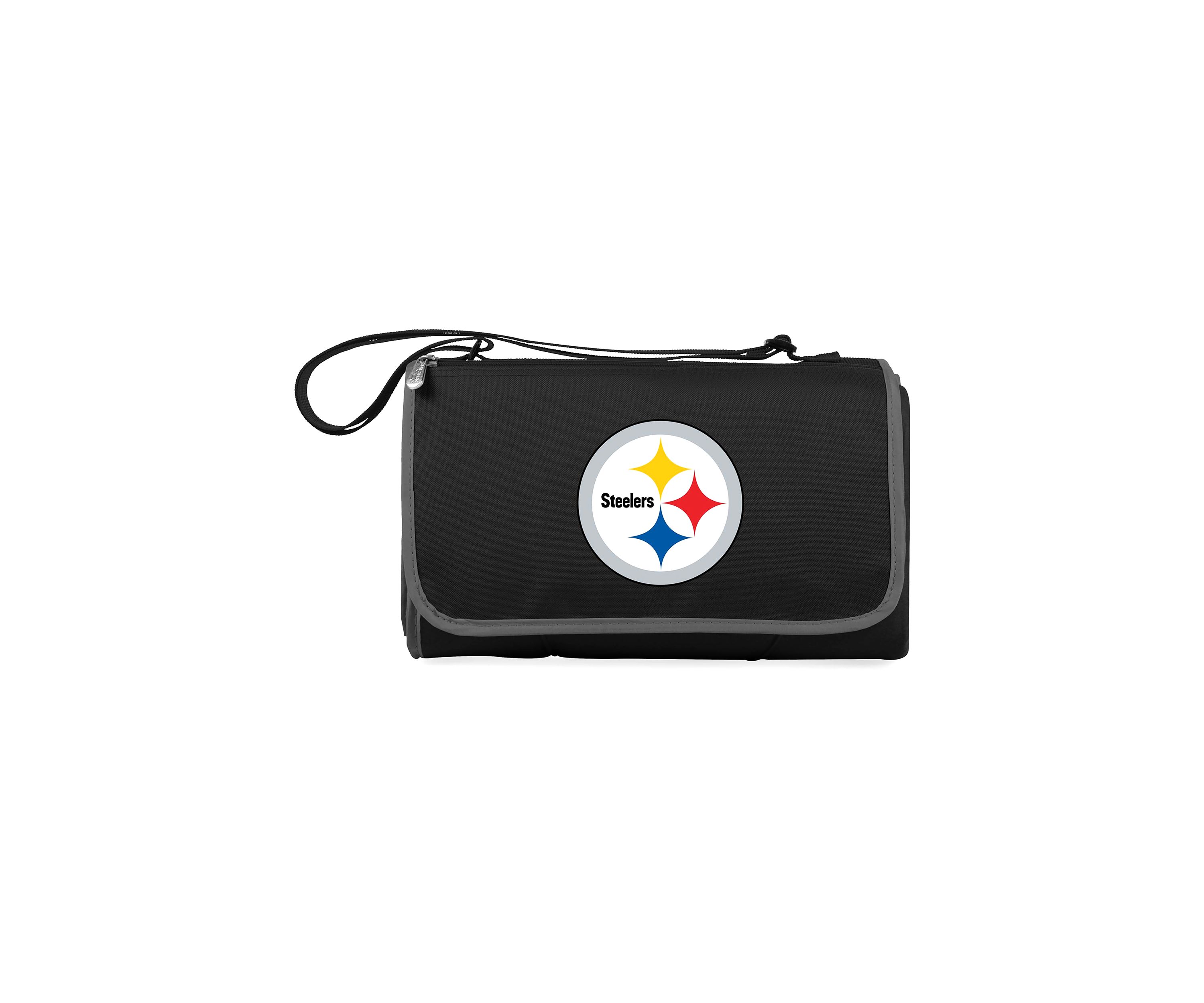 NFL Pittsburgh Steelers Blanket Tote Outdoor Picnic Blanket