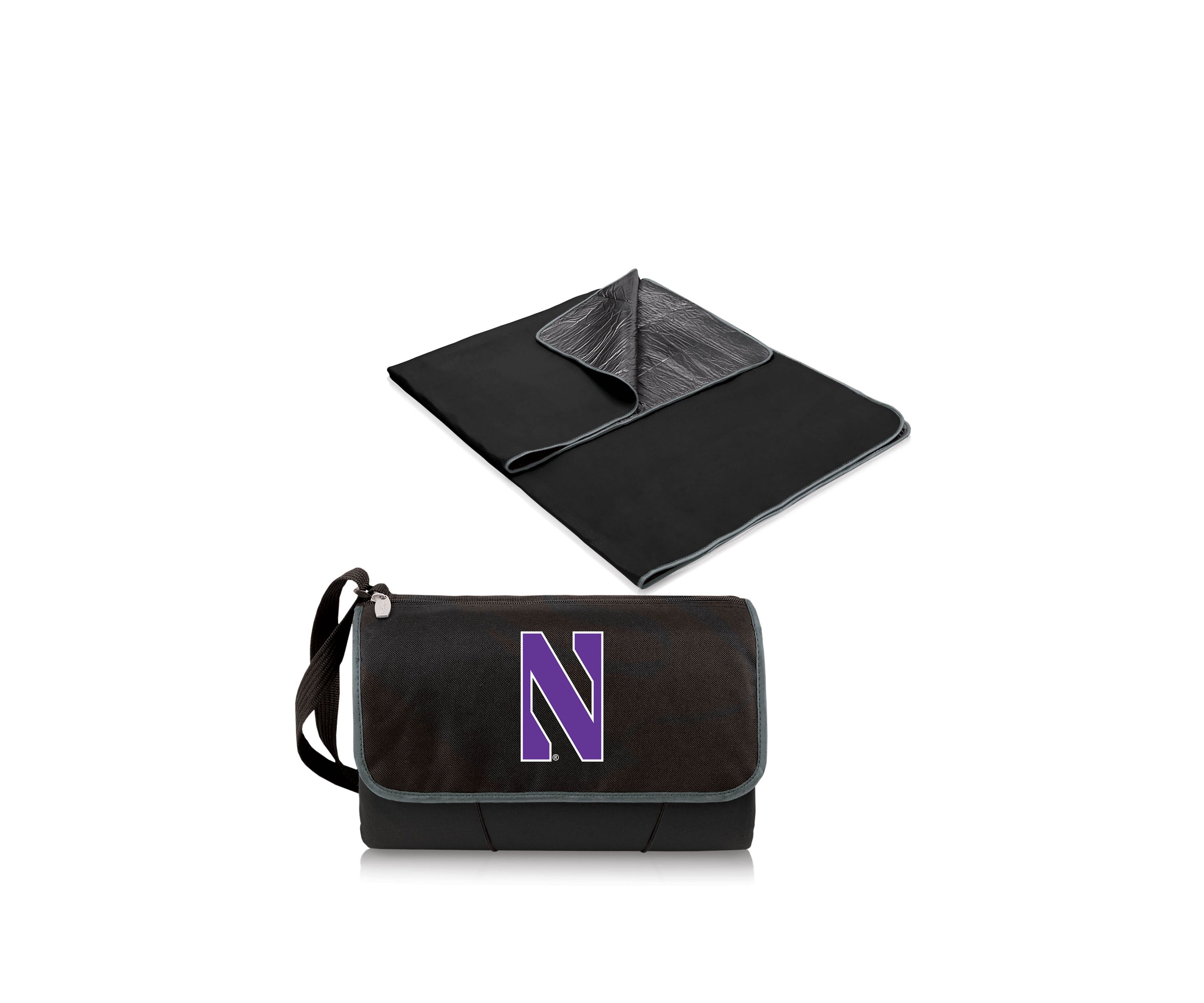 NCAA Northwestern Wildcats Blanket Tote Outdoor Picnic Blanket