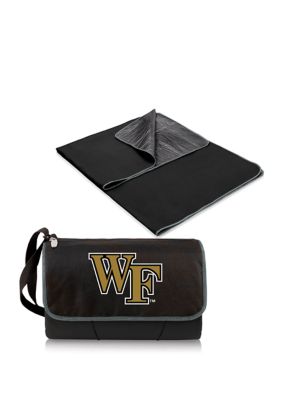 Picnic Time NCAA Wake Forest Demon Deacons Blanket Tote Outdoor Picnic Blanket