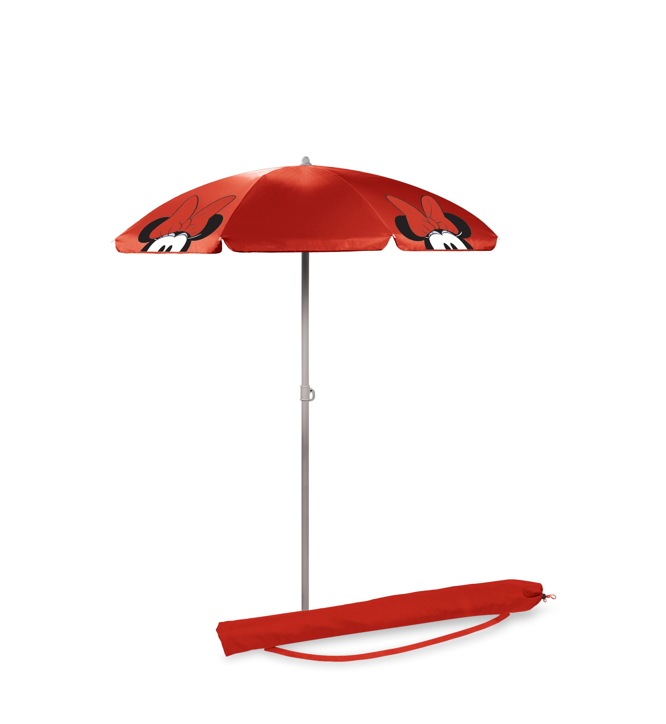 Minnie Mouse Red Portable Beach Umbrella
